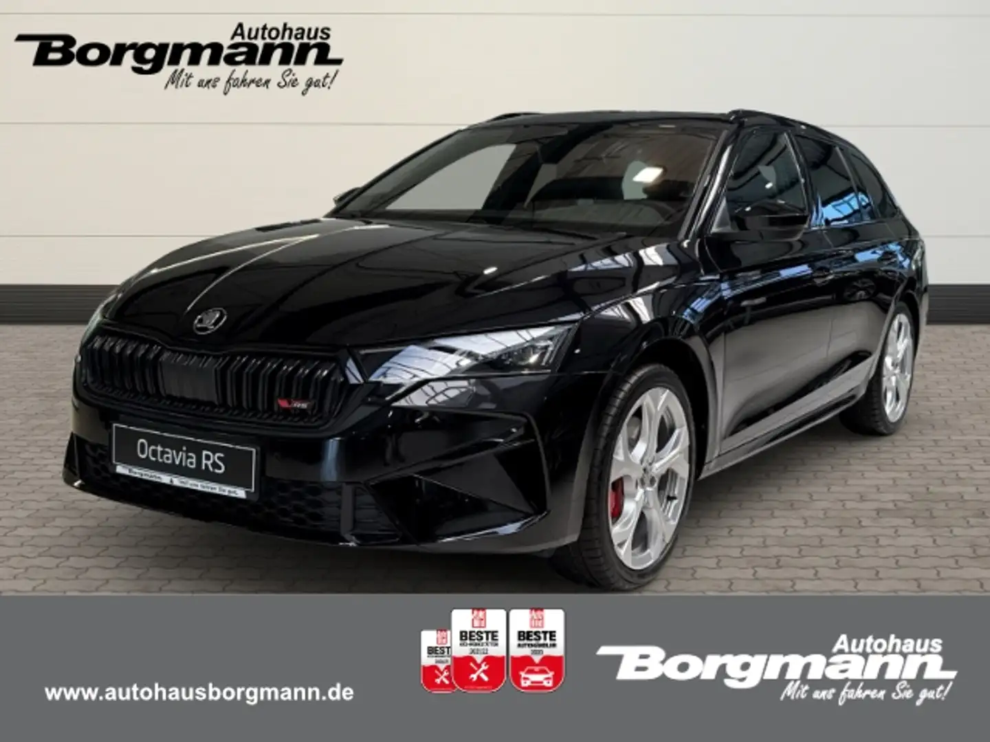 Skoda Octavia Combi RS 2,0TSI 195kW 7-Gang DSG AHK-klappbar El. Negro - 1