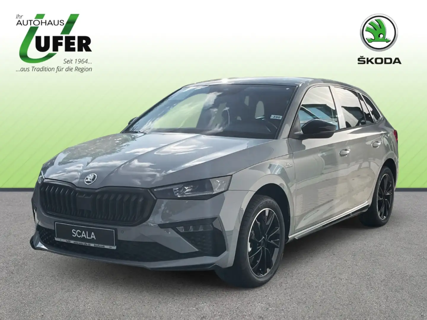 Skoda Scala Monte Carlo AHZV FahrerassistPLUS Navigation Grau - 1