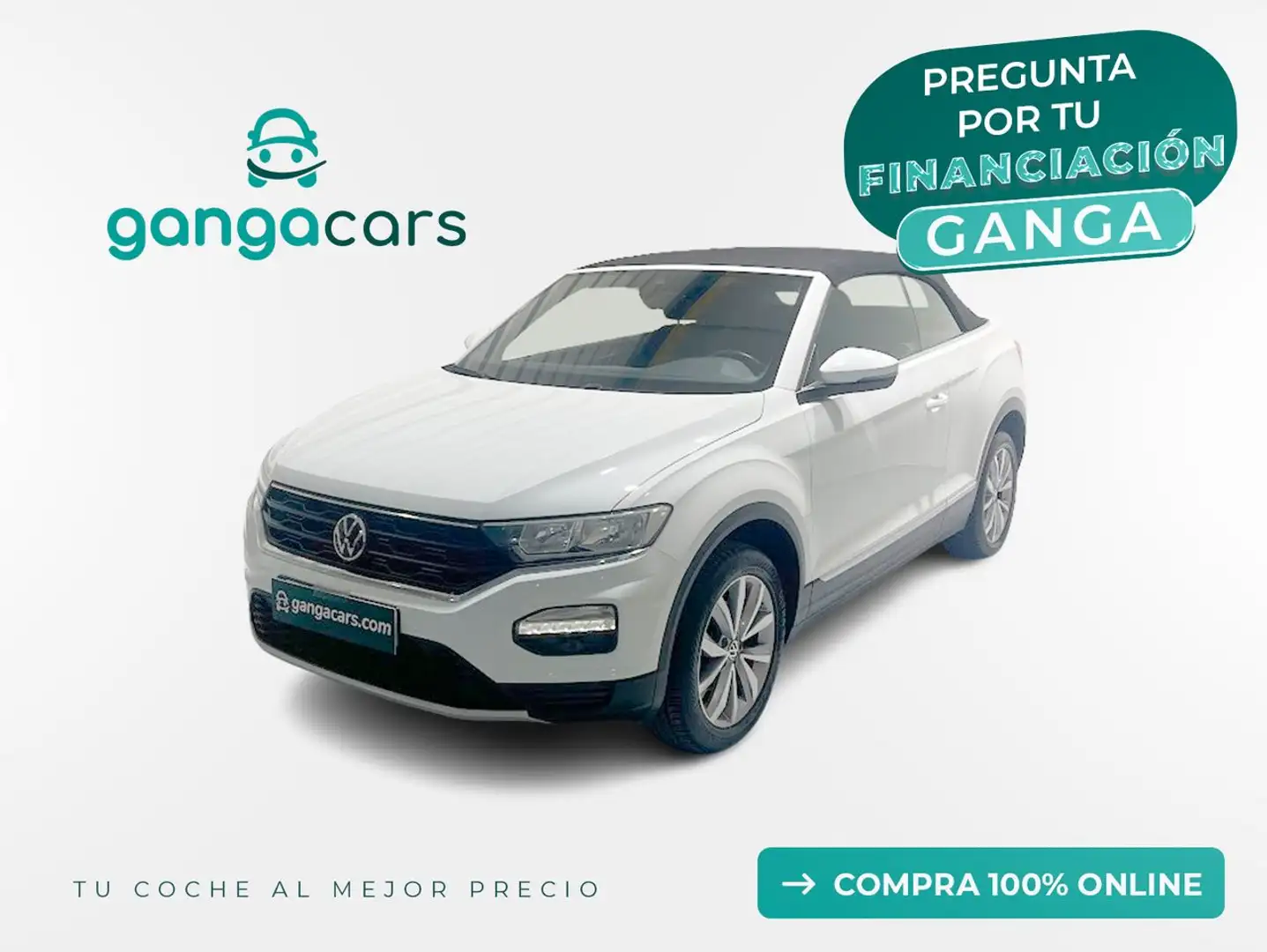 Volkswagen T-Roc Cabrio 1.5 TSI 110kW (150cv) Manual 6vel Blanco - 1