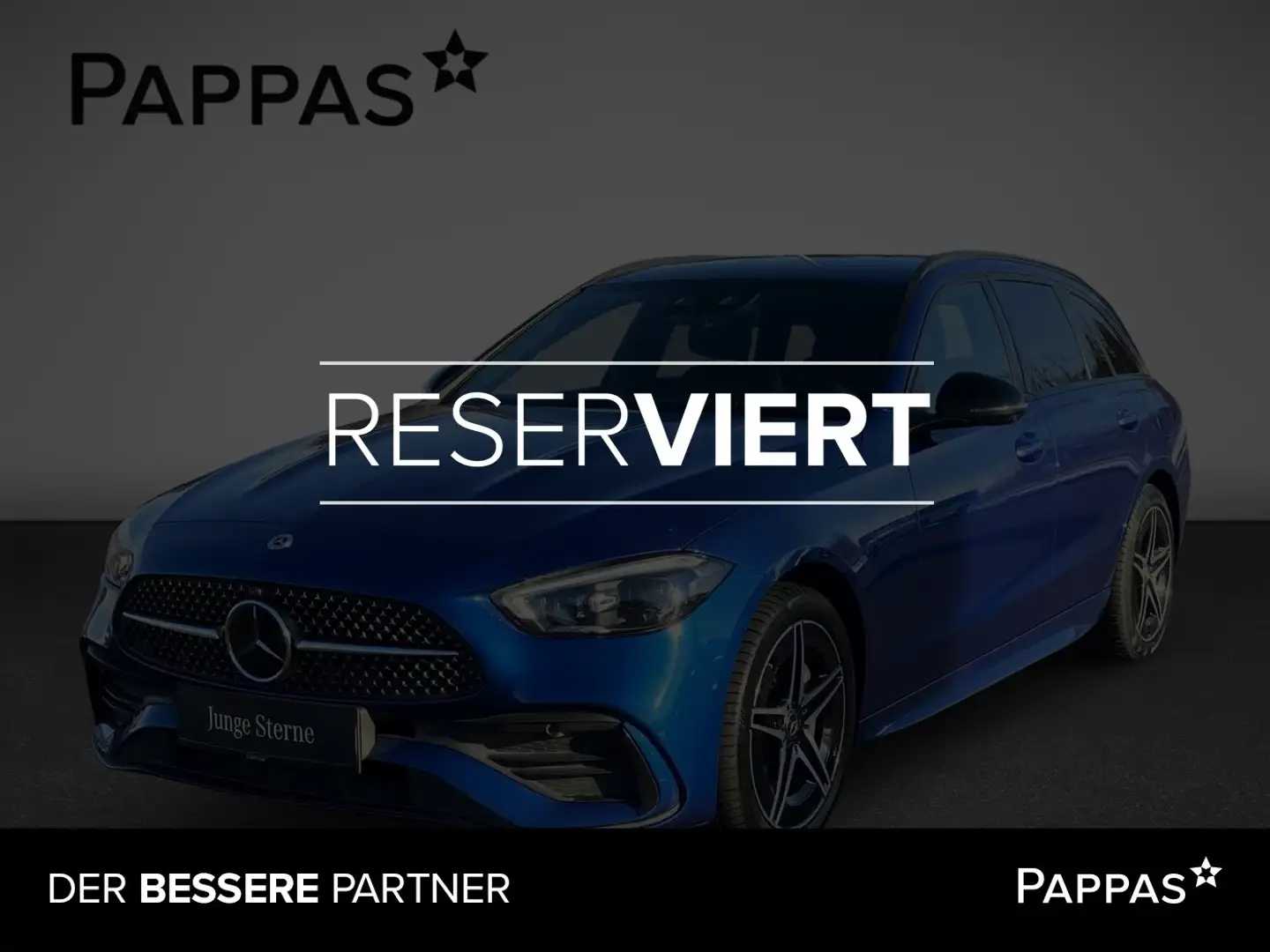 Mercedes-Benz C 300 de 4MATIC T-Modell mit EQ Hybrid Technologie Blau - 1