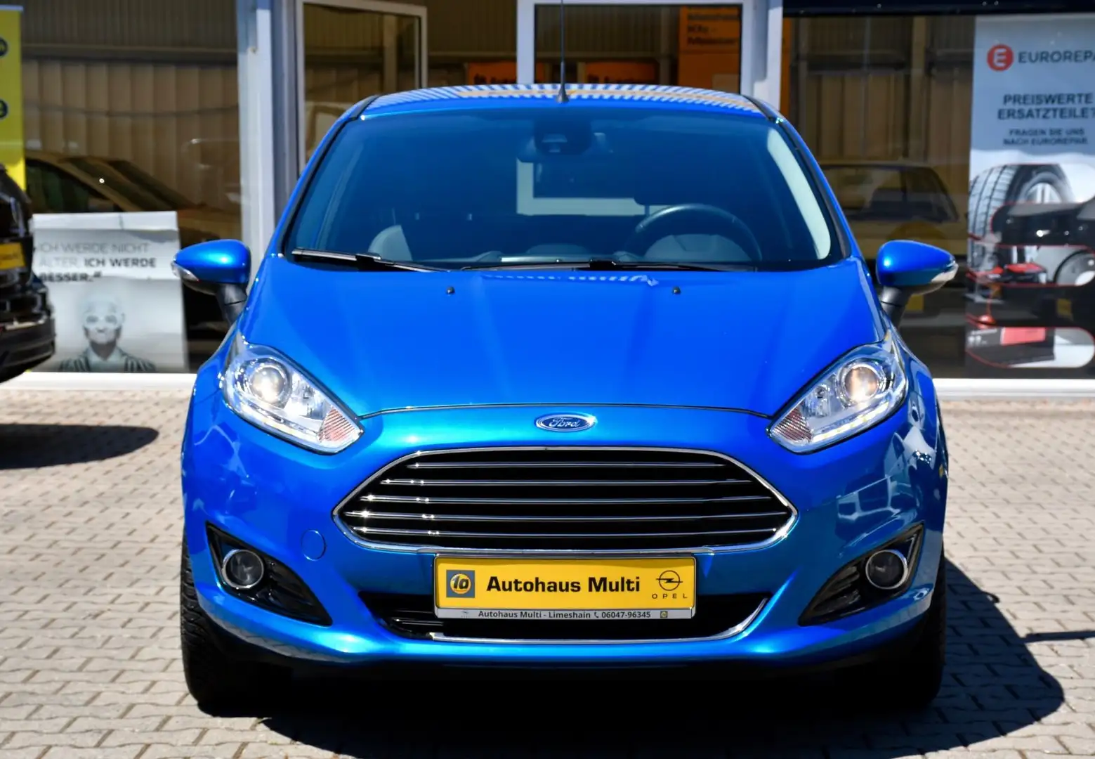 Ford Fiesta Individual 5-trg. Klima PDC T-Leder Sitzh Blau - 2