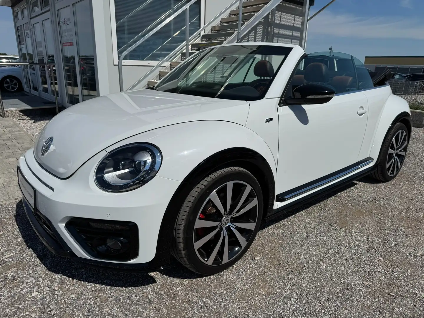 Volkswagen Beetle Beetle Cabrio 2,0 TSI Exclusive R-Line FENDER Weiß - 2