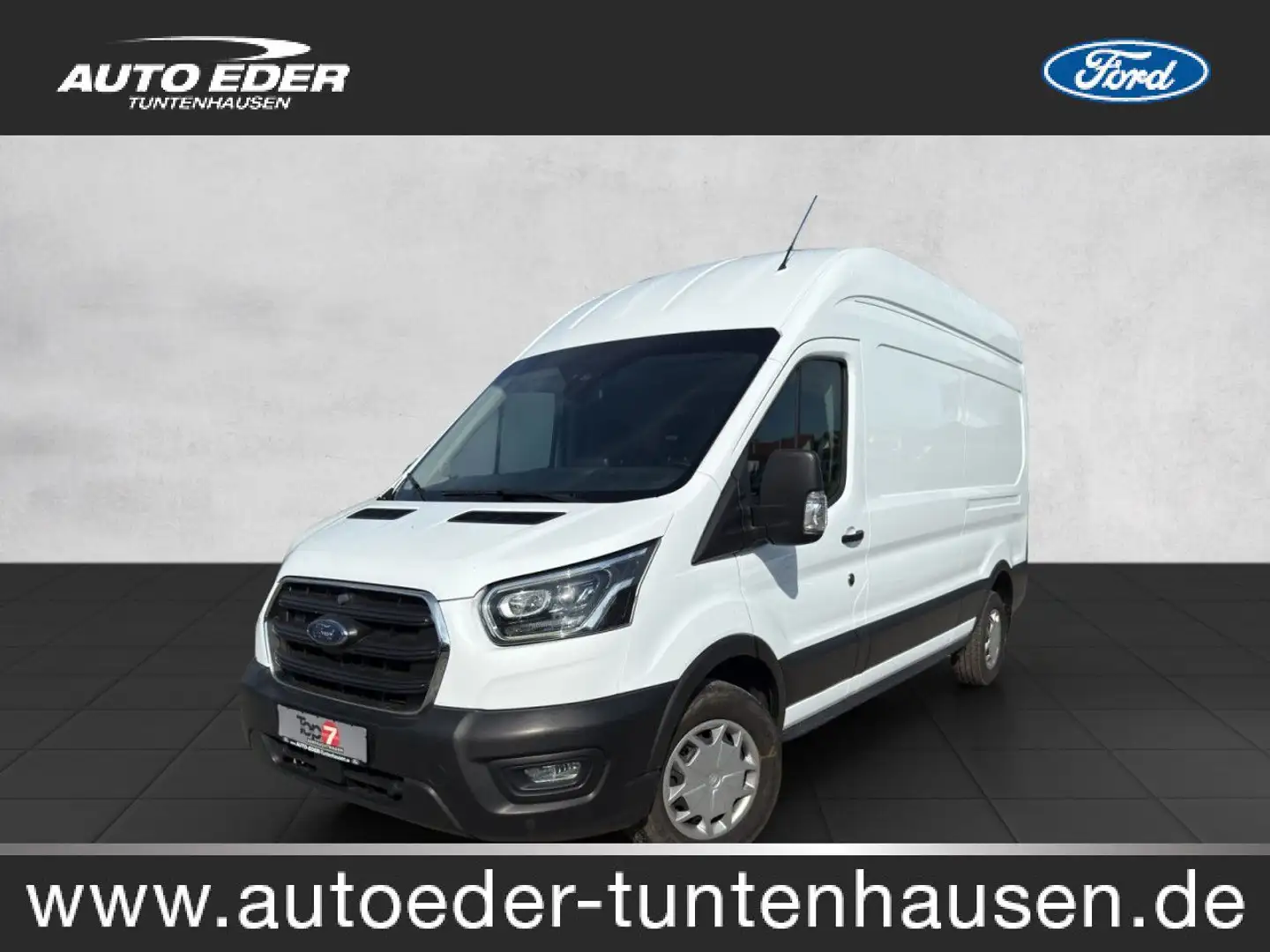 Ford Transit 350 L3 Trend Klima AHK Navi ZV Weiß - 1