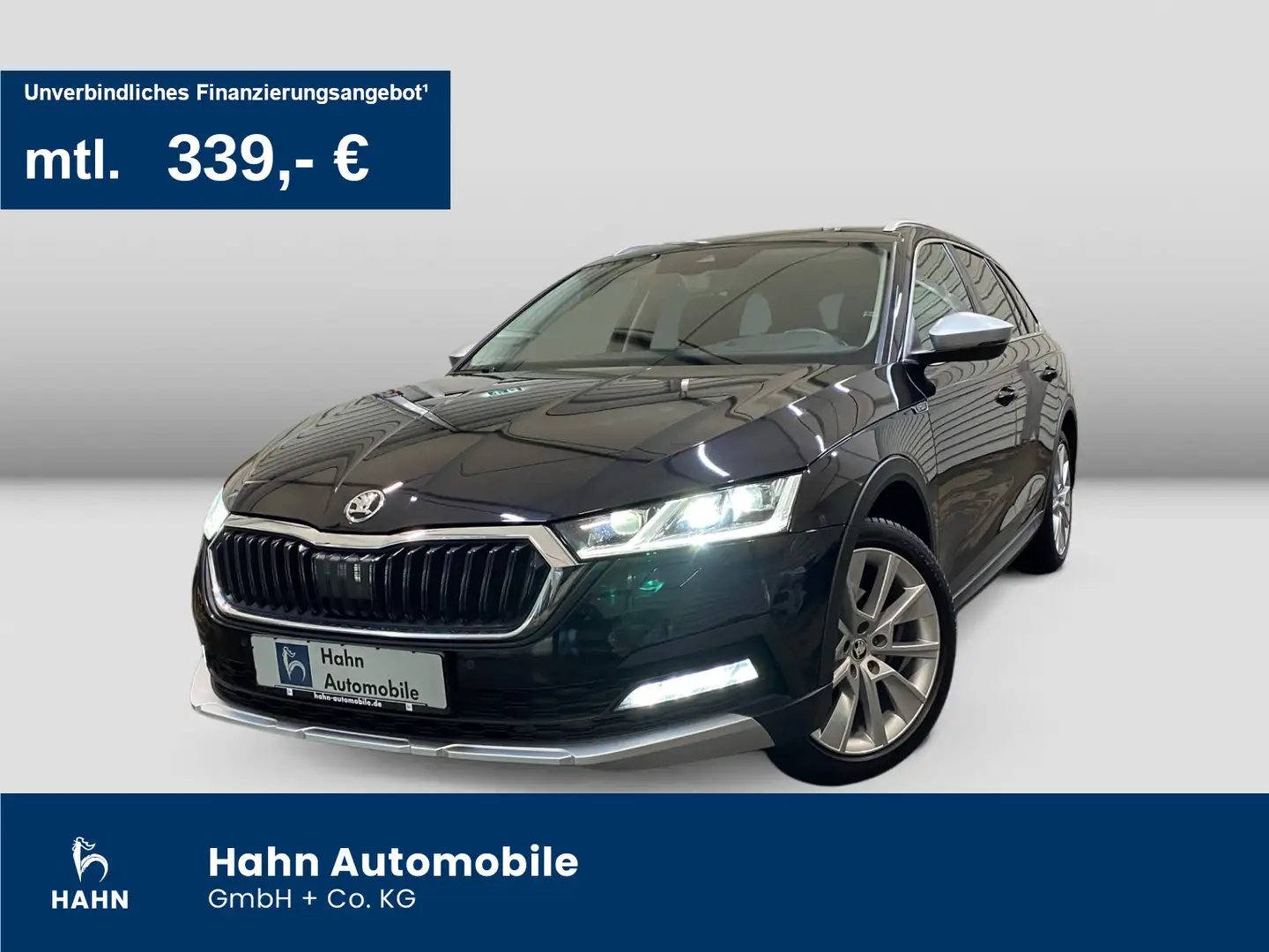 Skoda Octavia Combi Scout 2.0 TDI 4x4 DSG AHK Navi ACC Schwarz - 1