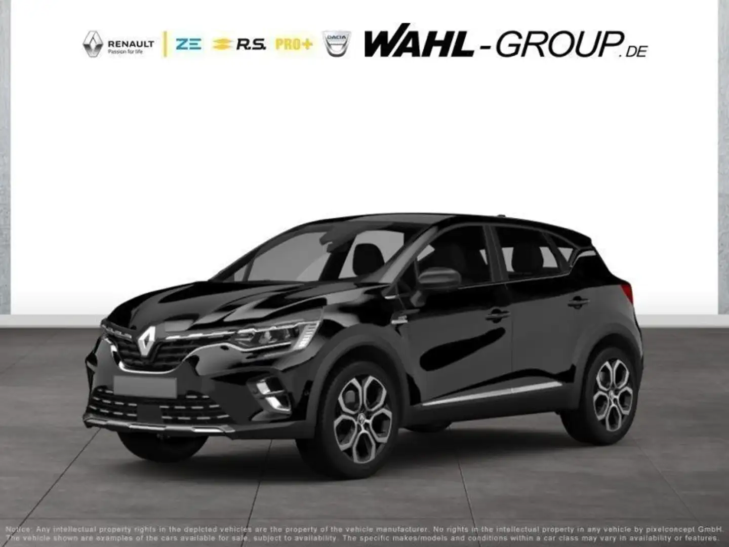 Renault Captur R.S. LINE TCe 160 EDC ABS Fahrerairbag ES Schwarz - 1