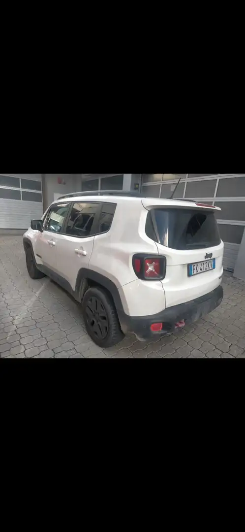 Jeep Renegade 2.0 mjt Limited 4wd 140cv auto carro ex vettura ve Blanc - 1