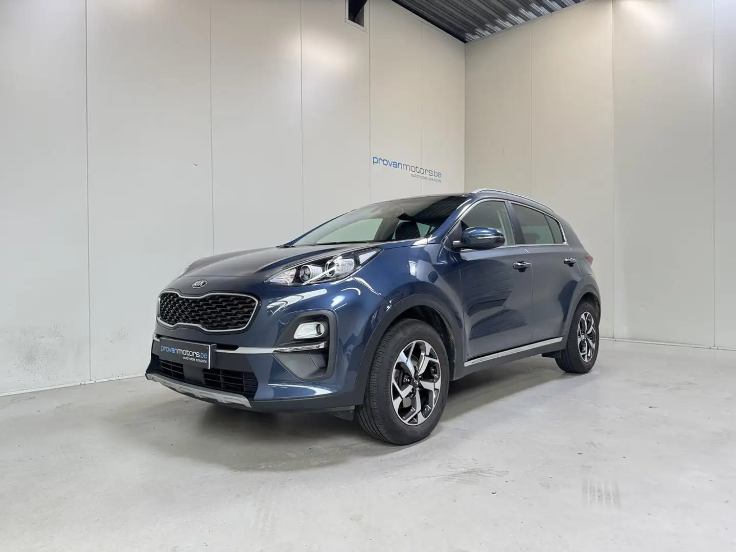 Kia Sportage 1.6 Benzine - GPS - Airco - Topstaat! 1Ste Eig! Bleu - 1
