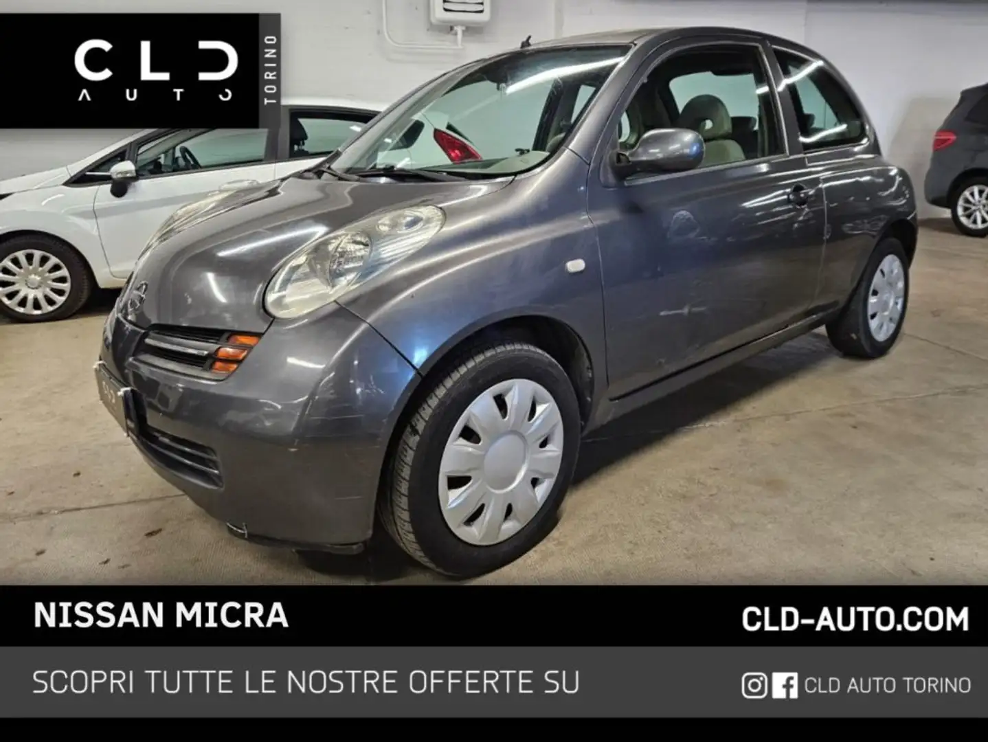 Nissan Micra 1.5d 65CV 3 porte Grigio - 1