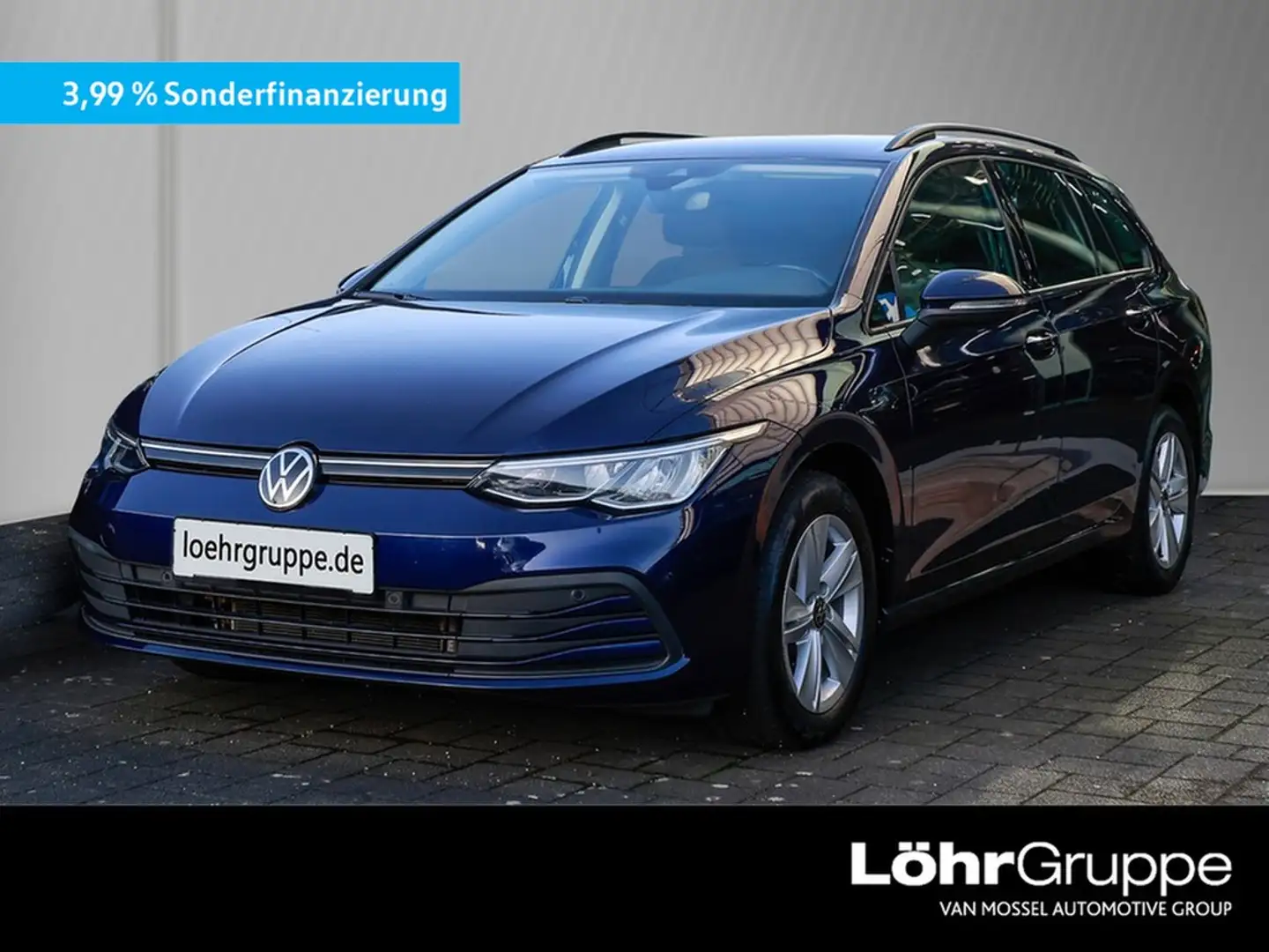 Volkswagen Golf Variant 2.0 TDI Navi/LED/SHZ Blau - 1