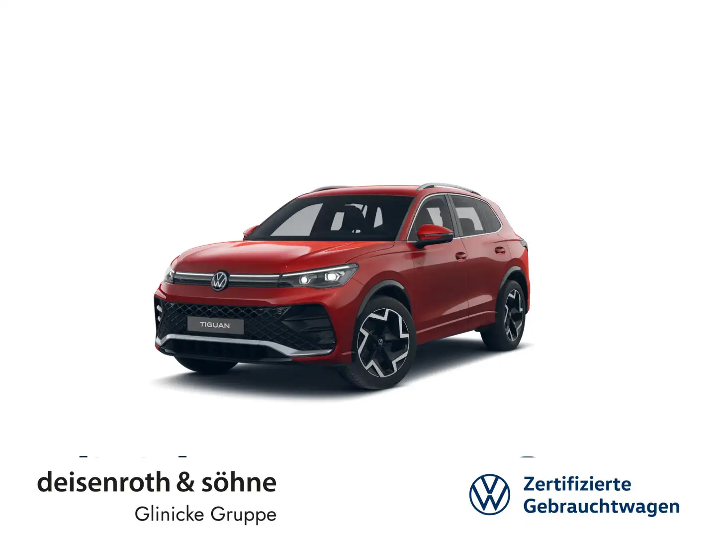 Volkswagen Tiguan R-Line 2.0 TDI StHz/AHK/HDMatrix/360/Nav/ Rot - 1