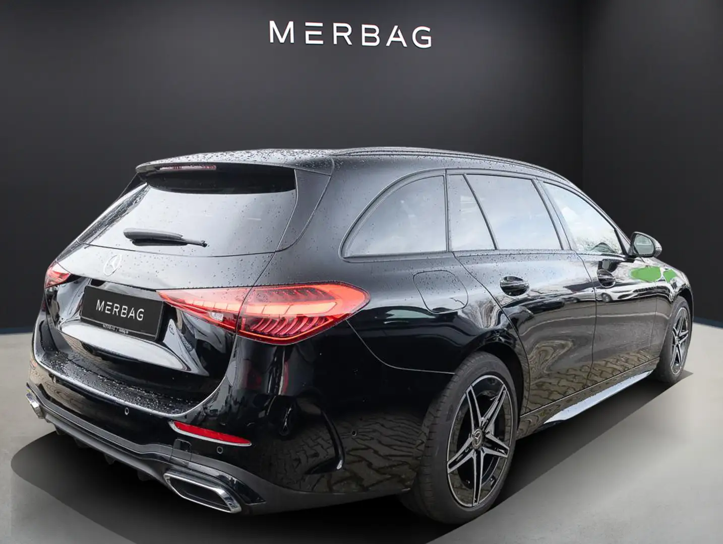 Mercedes-Benz C 300 e T-Modell SpurW S-Sitz ParkAss. LED LM Noir - 2