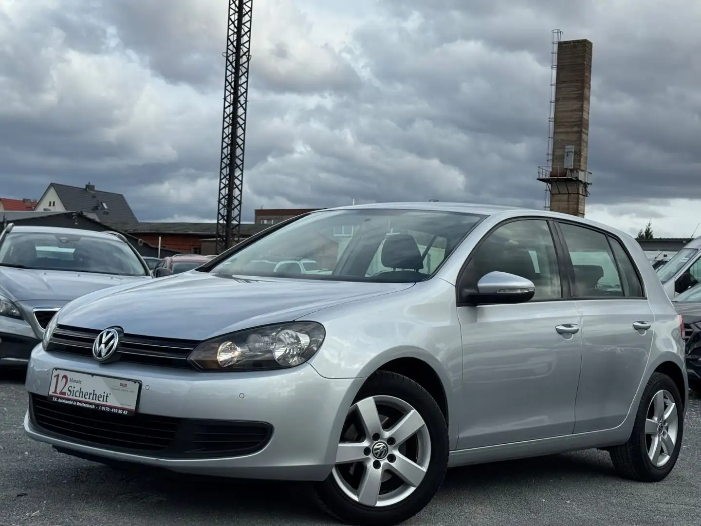 Volkswagen Golf VI Comfortline/NAVI/EURO 5 Silber - 1