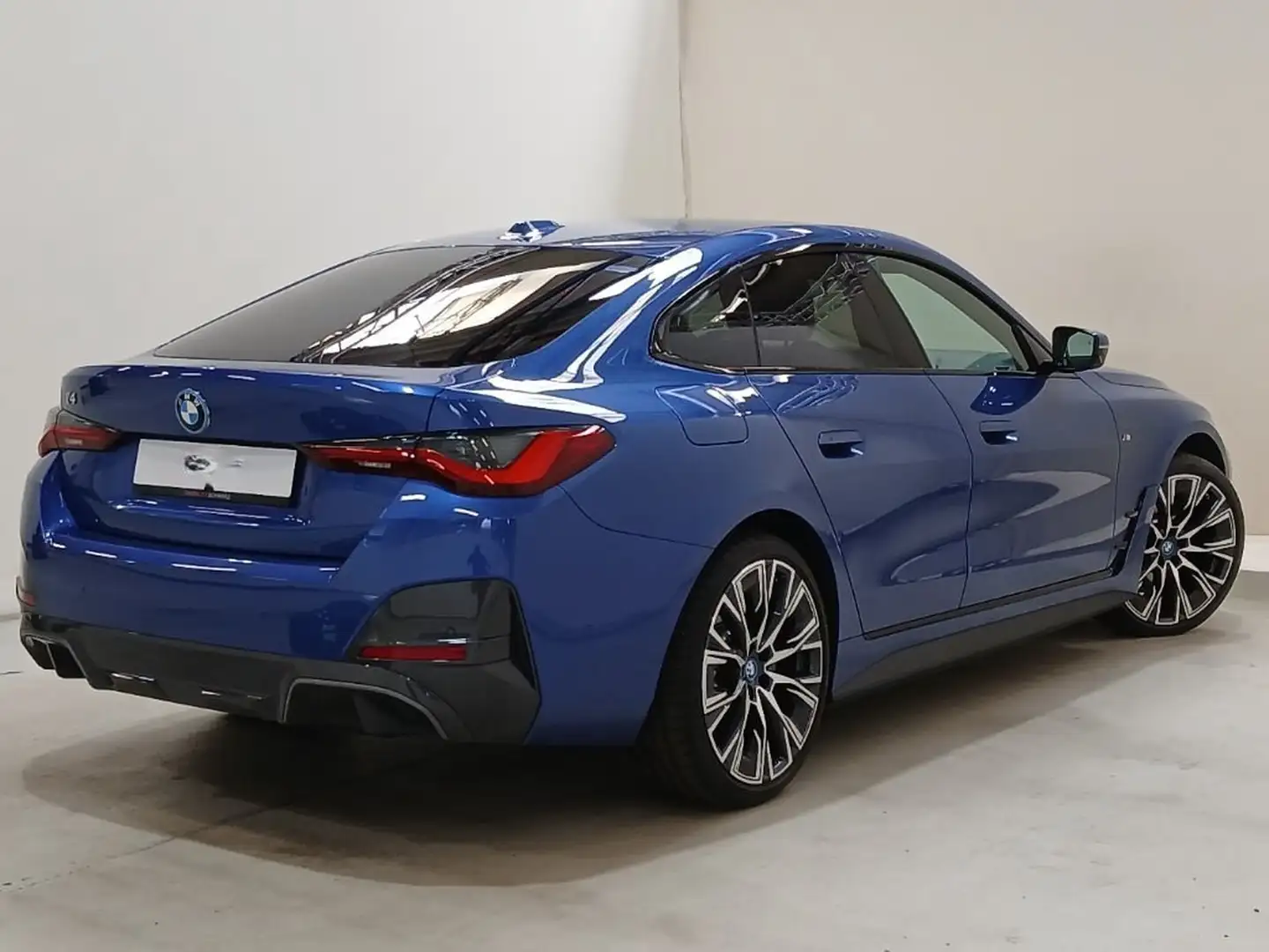 BMW i4 35 eDrive M Sport AHK/LASER/GLASDACH/MMRY/H&K Blau - 2