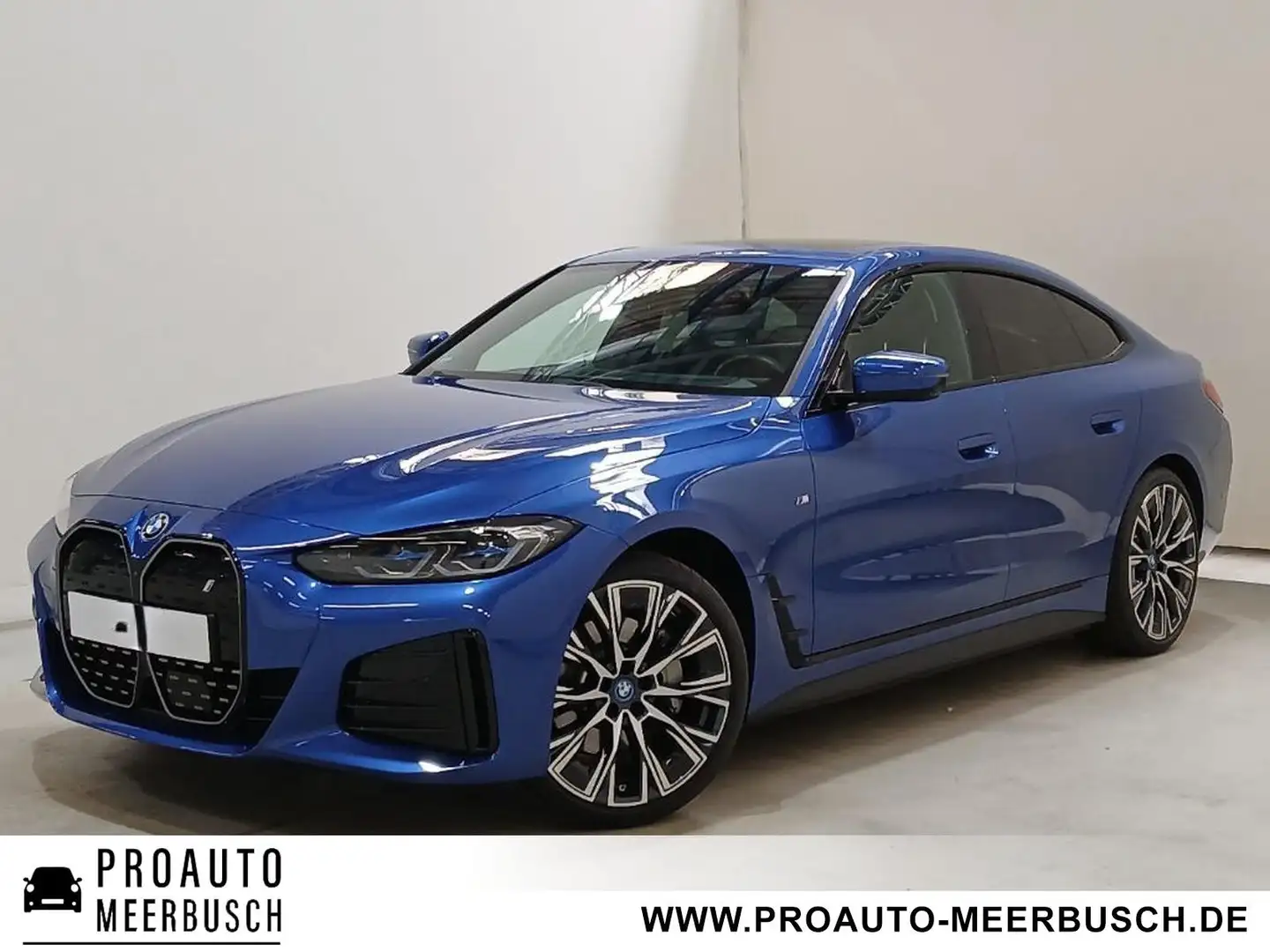 BMW i4 35 eDrive M Sport AHK/LASER/GLASDACH/MMRY/H&K Blau - 1