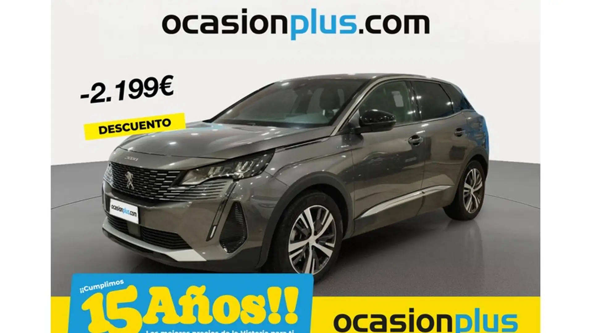 Peugeot 3008 1.6 THP Allure Aut. 155 Plateado - 1