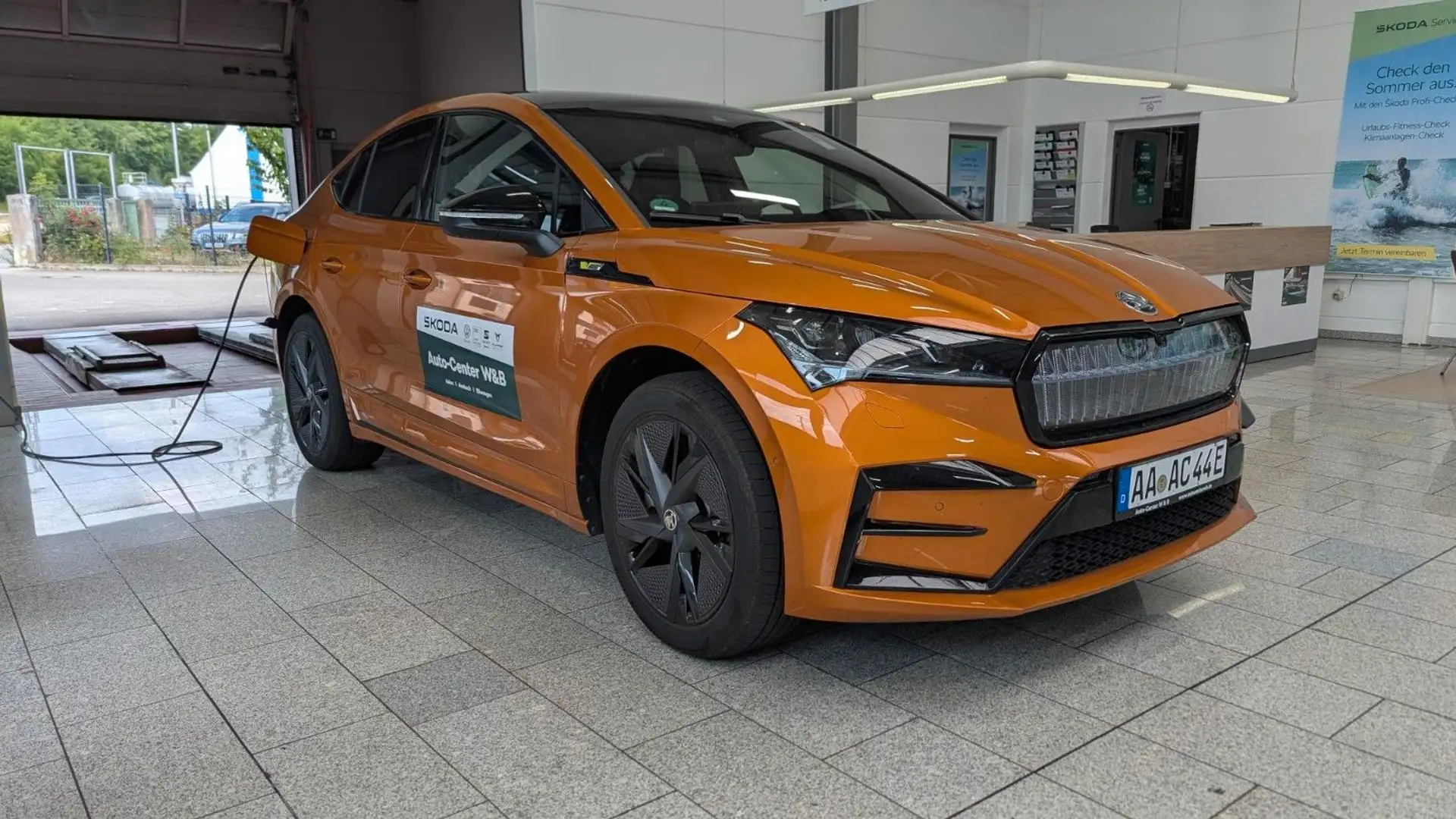 Skoda Enyaq Coupé RS Lounge Orange - 2