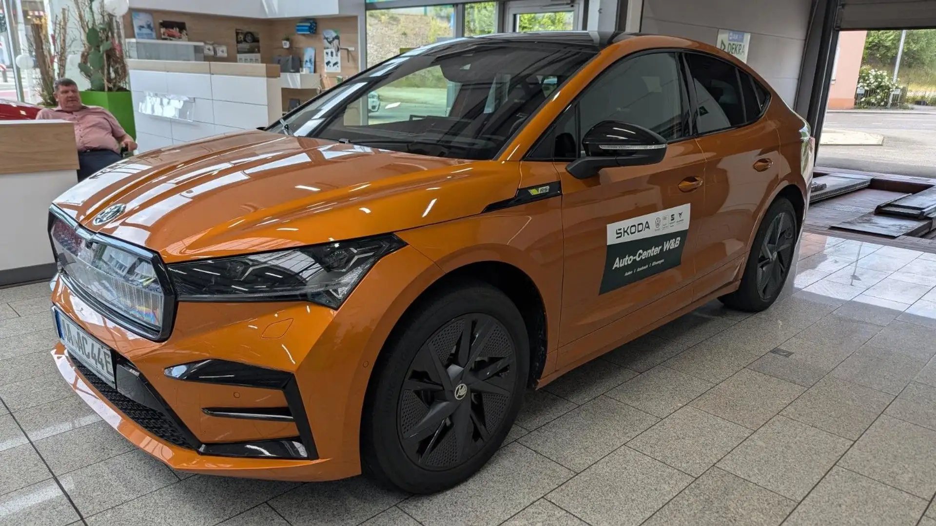 Skoda Enyaq Coupé RS Lounge Orange - 1