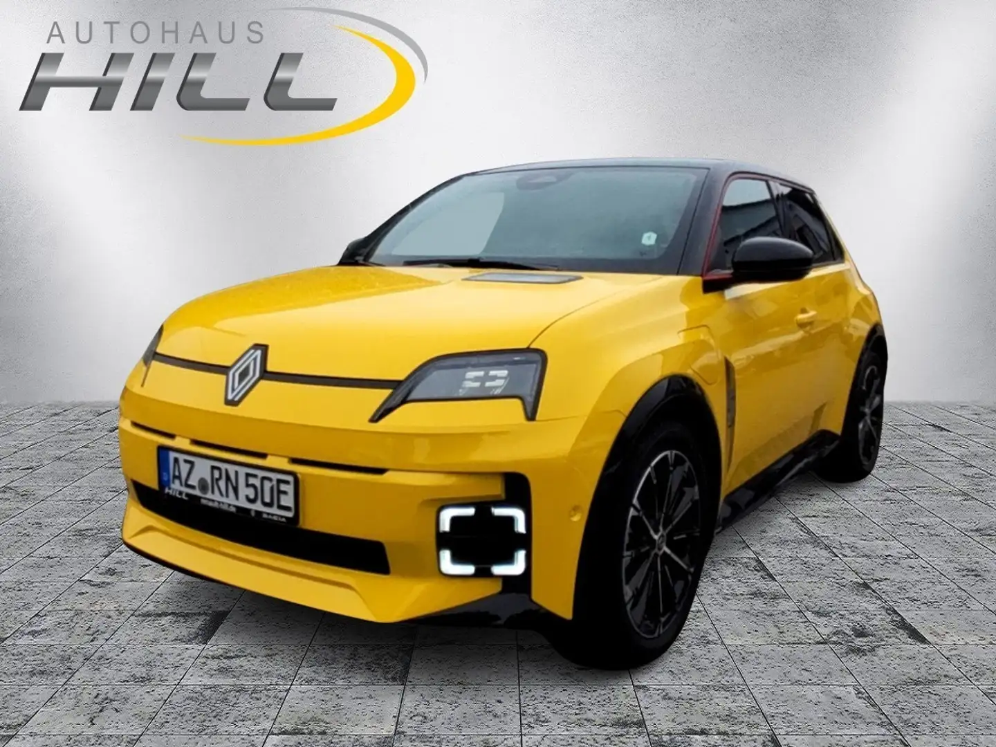 Renault R 5 Iconic Five 150 Comfort Range E-Tech elektr. Žlutá - 1