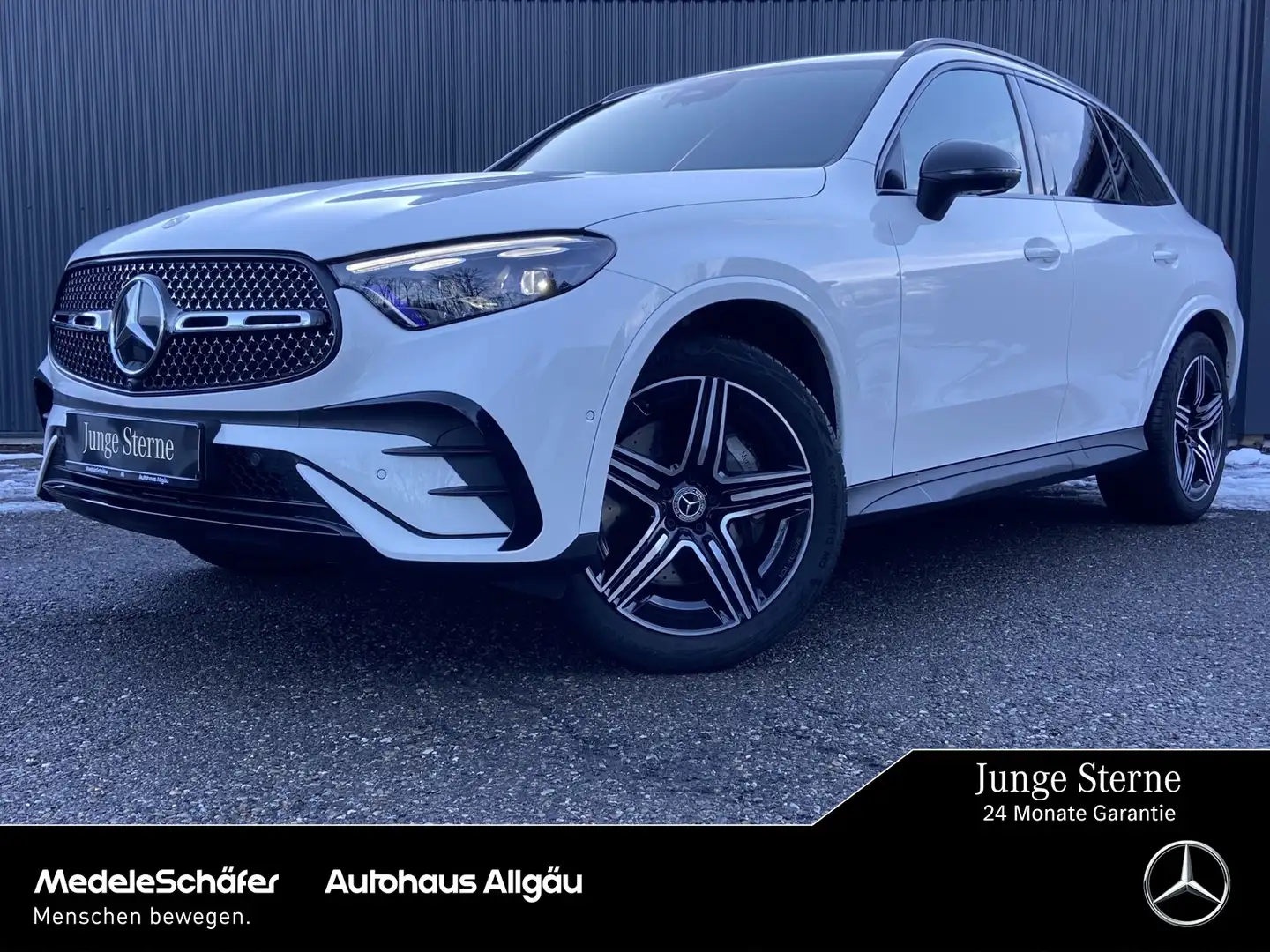 Mercedes-Benz GLC 220 GLC 220 d 4Matic AMG Night AHK DigLight Memo 360 Weiß - 1