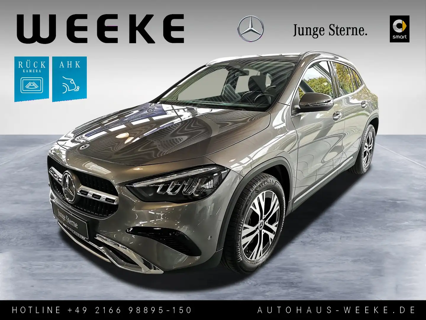 Mercedes-Benz GLA 200 d Progressive ADVANCED+ANHÄNGERKUPPLUNG+ Grau - 1