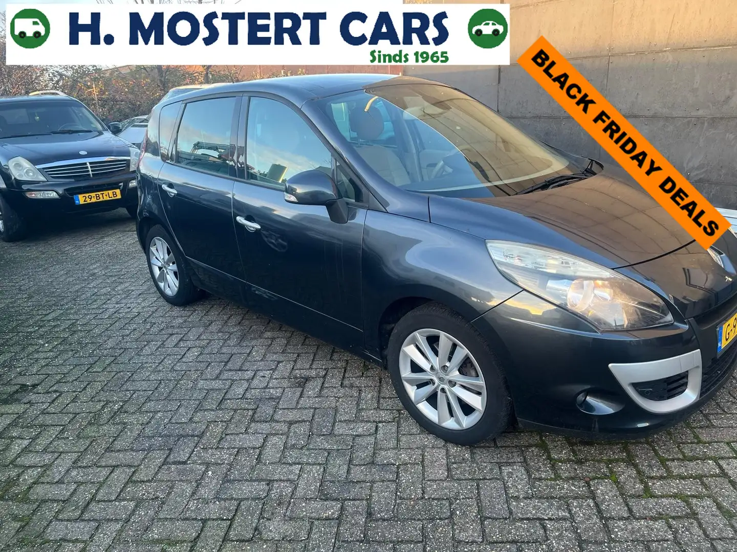 Renault Scenic 1.4 TCE Parisienne *Zéér MOOI* Leren bekleding LET Gris - 1