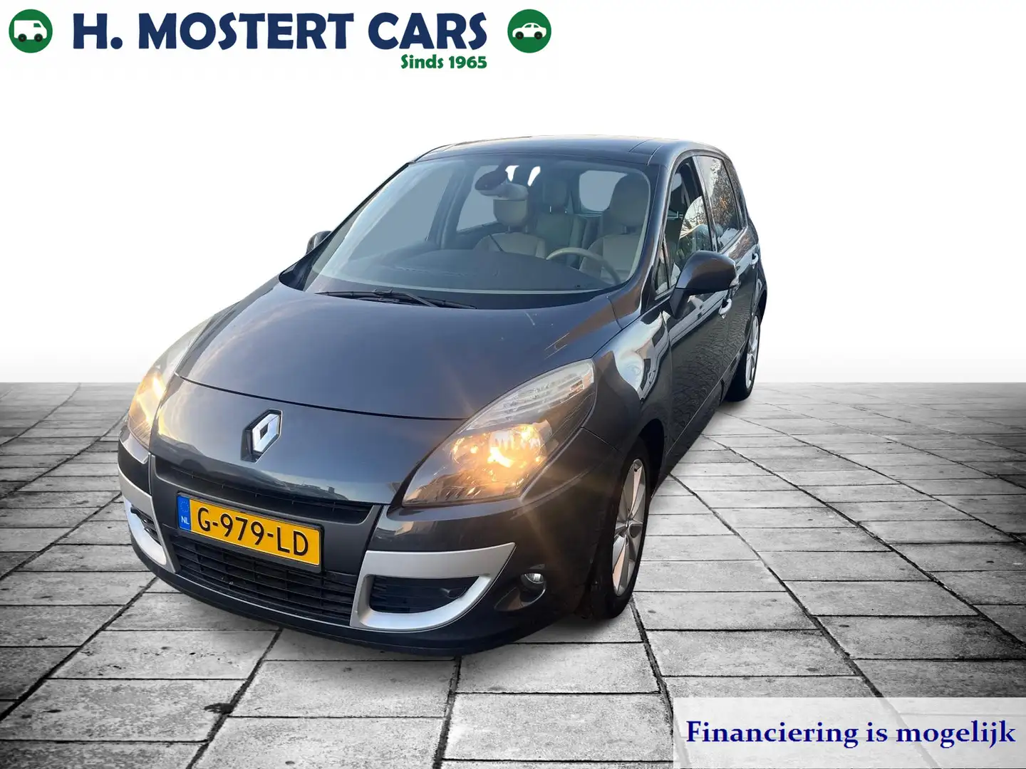 Renault Scenic 1.4 TCE Parisienne *Zéér MOOI* Leren bekleding LET Grau - 1