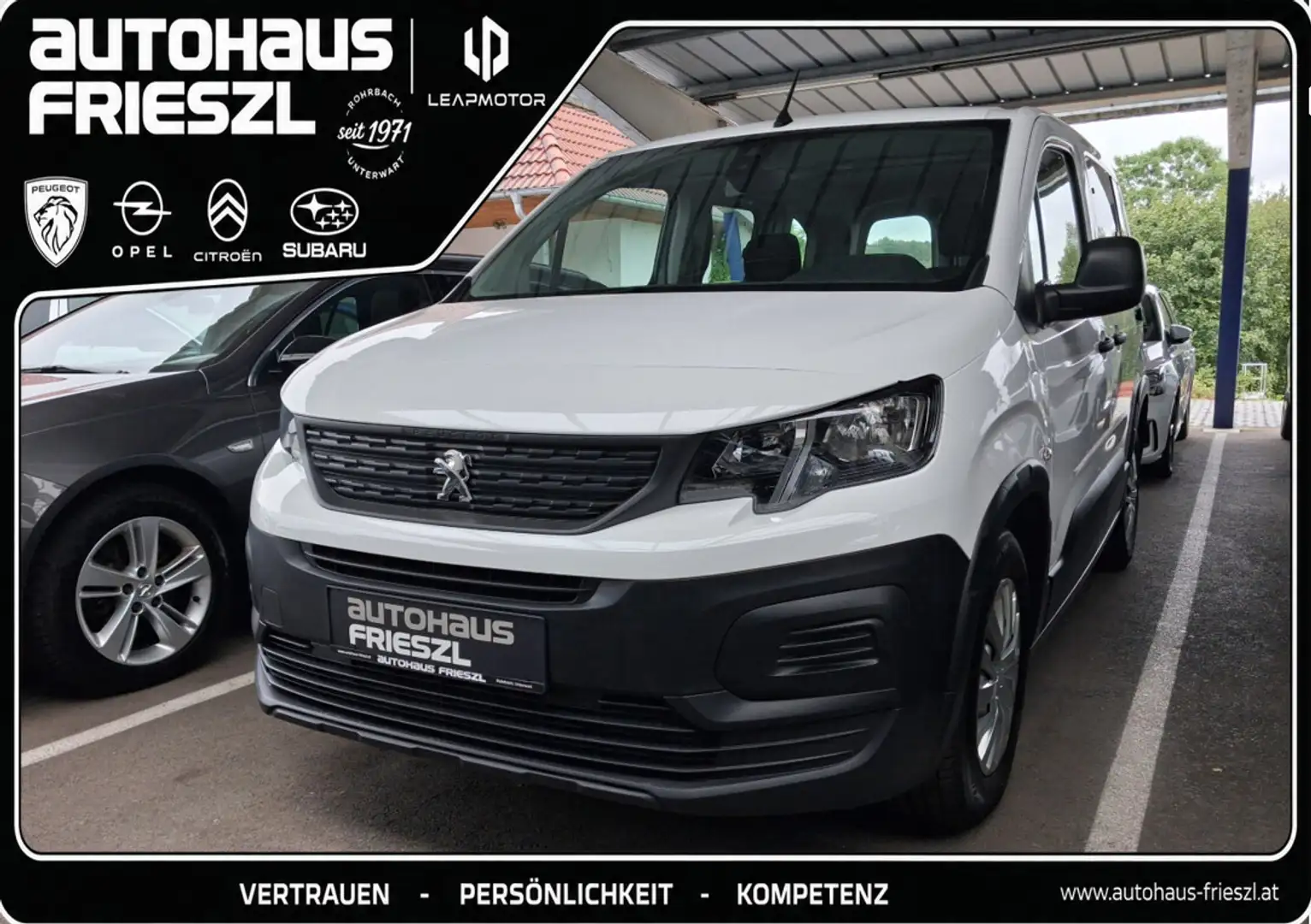 Peugeot Rifter 1,2 PureTech 110 S&S Active Weiß - 1