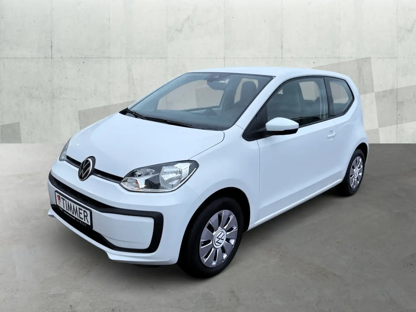 Volkswagen up! 1.0 MOVE +ALLWETTER +CLIMA +DAB+ +TELEFON USB + Weiß - 2