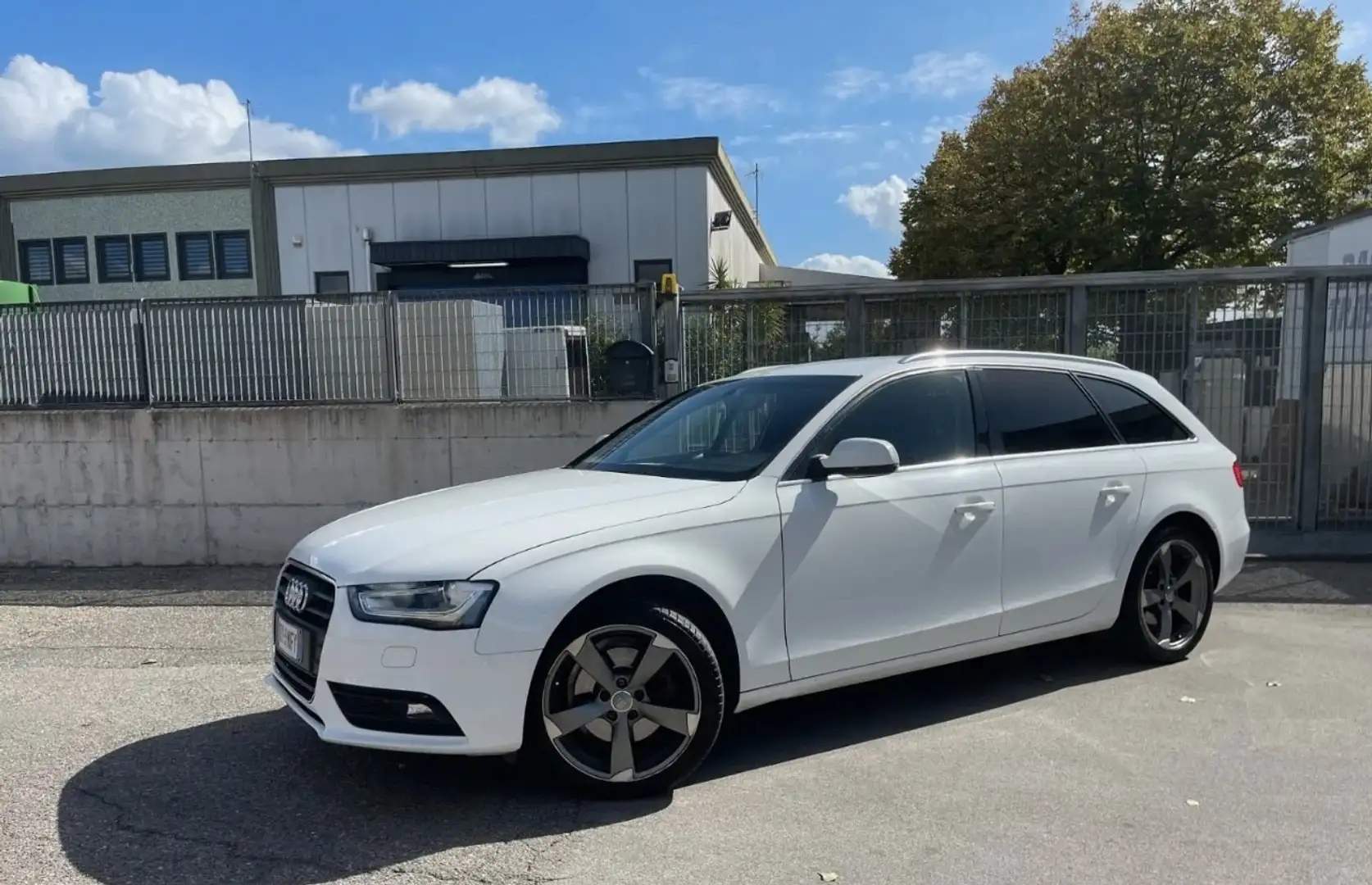 Audi A4 Avant 2.0 tdi multitronic Fap Bianco - 2