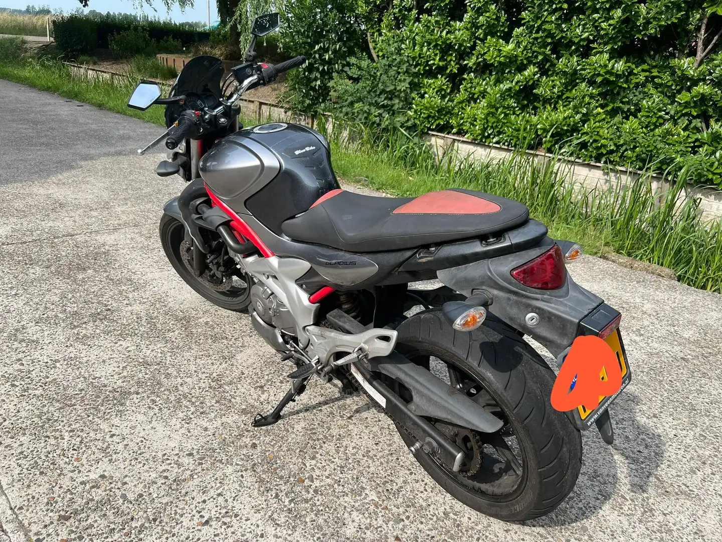 Suzuki Gladius 650 SFV 650 Rood - 2