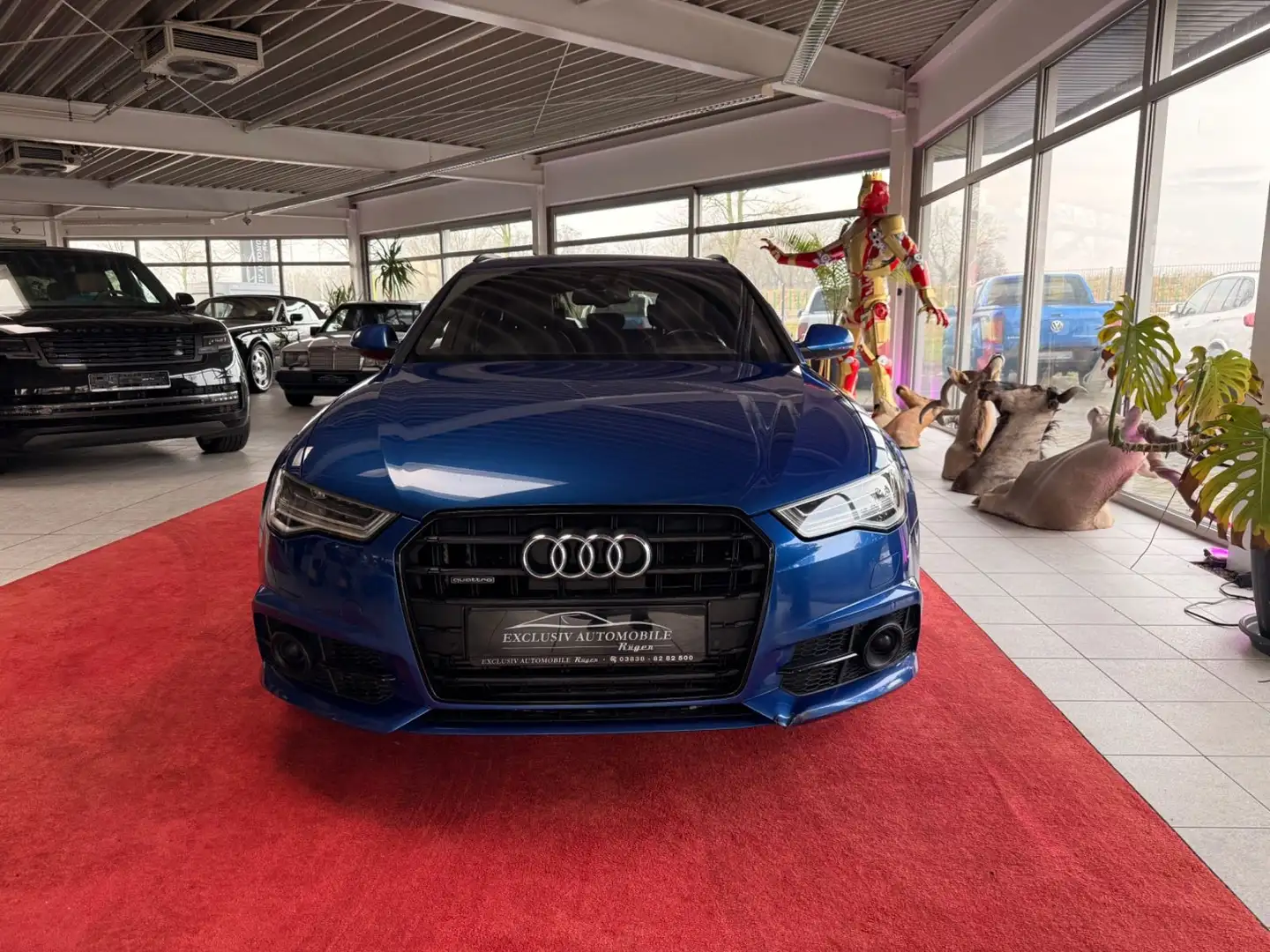 Audi A6 Avant 3.0 TDI competition S-Line ACC 20 Zoll Blau - 2