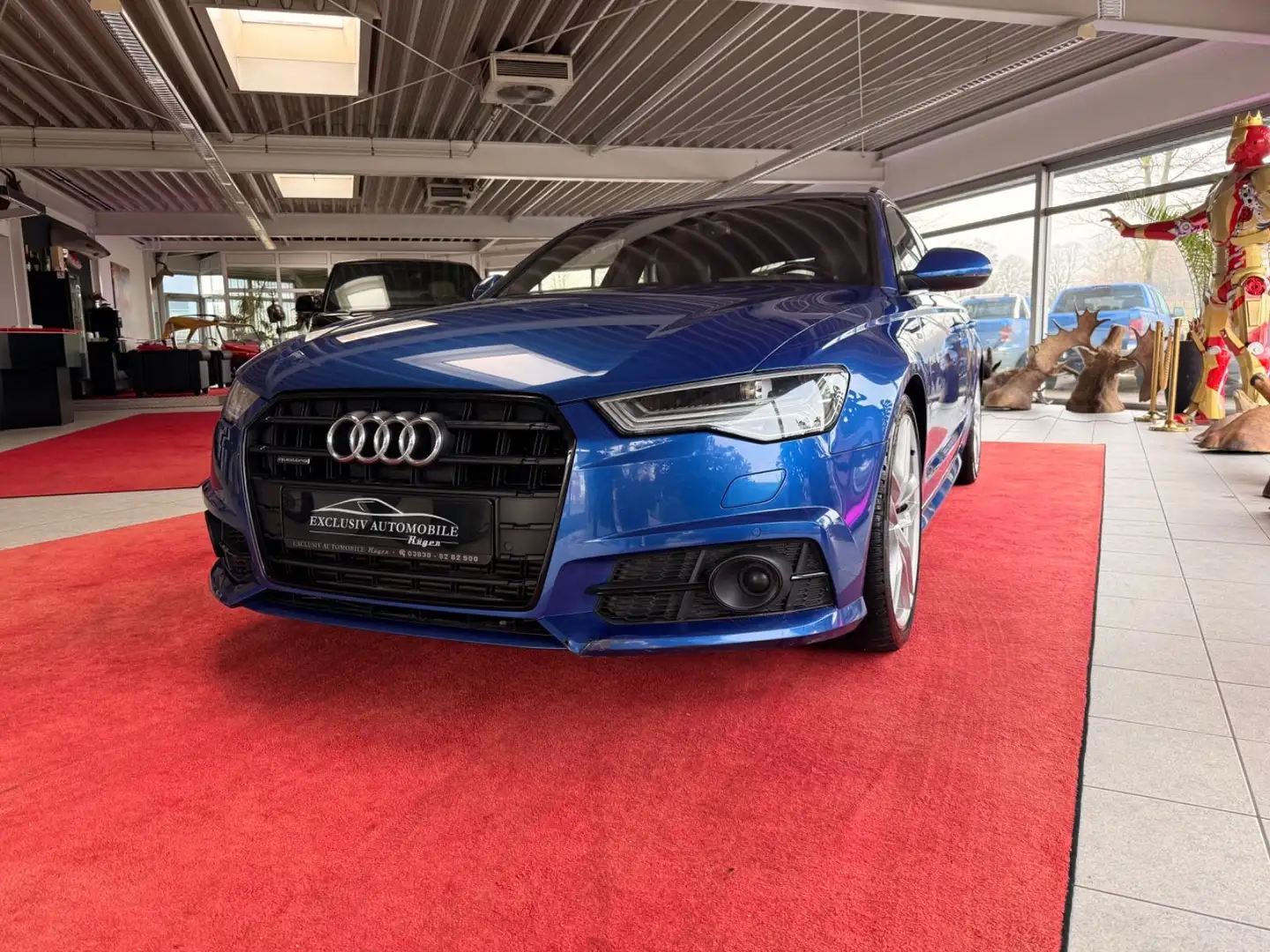 Audi A6 Avant 3.0 TDI competition S-Line ACC 20 Zoll Blau - 1
