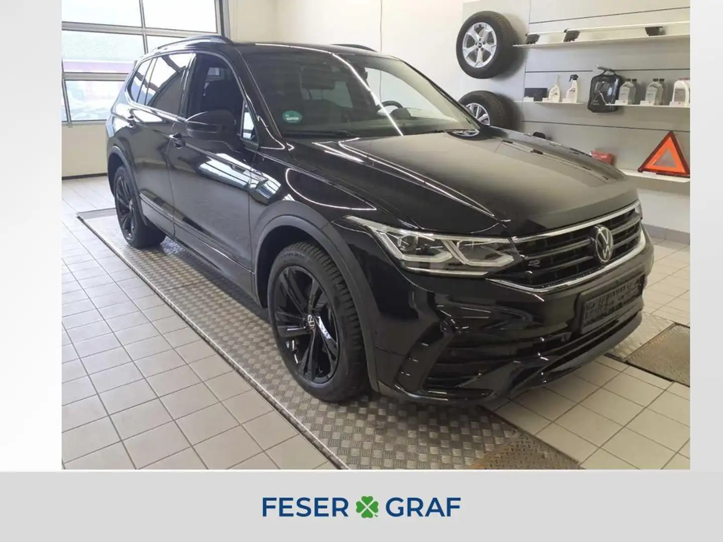 Volkswagen Tiguan Allspace R-Line 2.0 TDI 4MOTION DSG 193PS Noir - 1