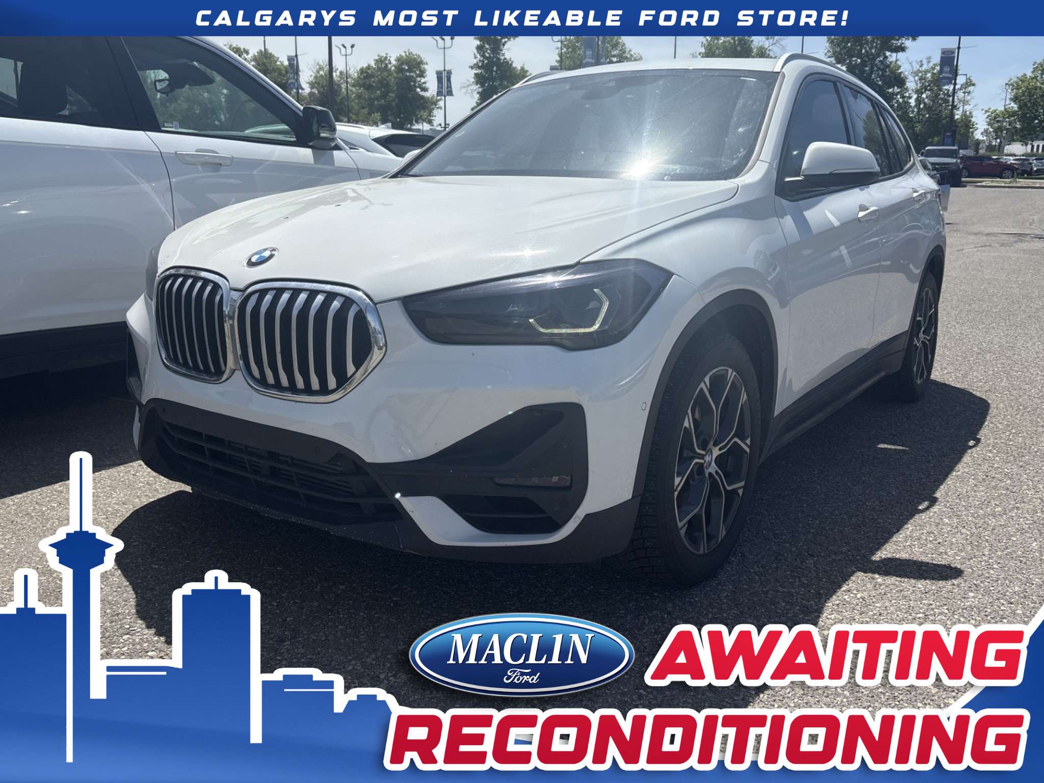 White 2020 BMW X1 SUV / Crossover All-Wheel Drive 8-Speed Automatic