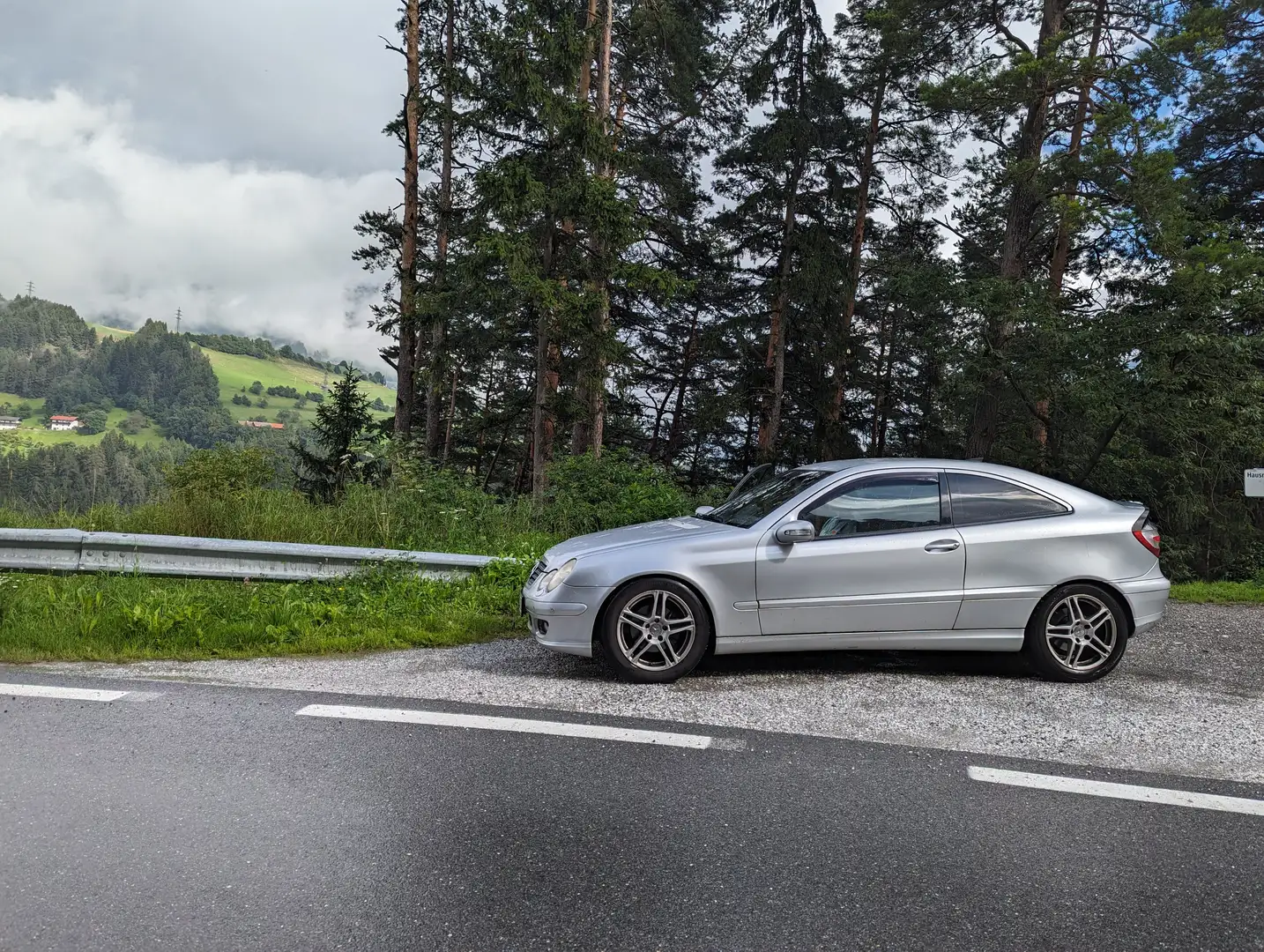 Mercedes-Benz CL 200 Mercedes Benz CLC 200 gepflegt & sehr Sparsam ✅ Silber - 1