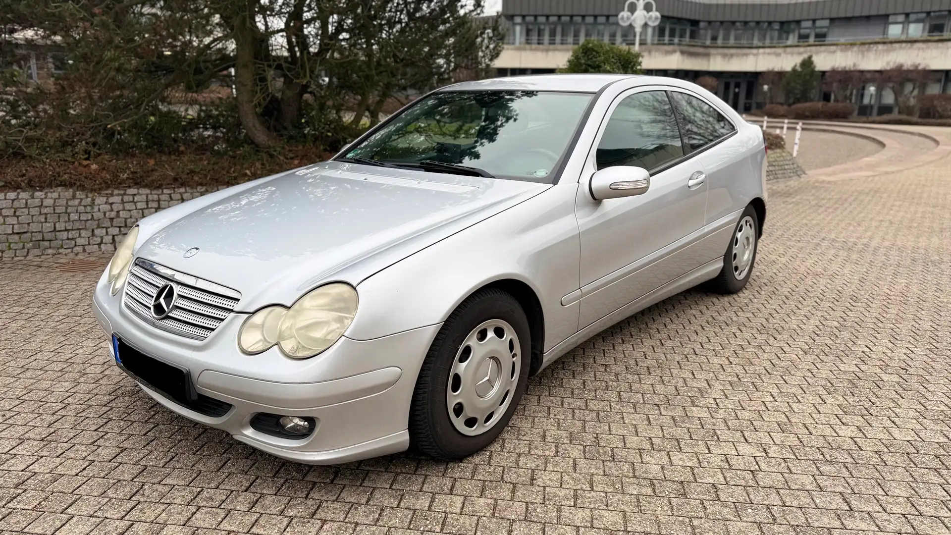 Mercedes-Benz CL 200 Mercedes Benz CLC 200 gepflegt & sehr Sparsam ✅ Silber - 2