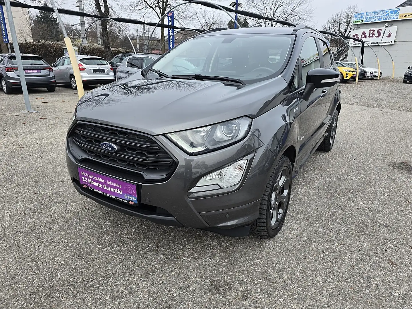 Ford EcoSport 1.5l EcoBlue TDCi AWD ST-Line Grau - 1