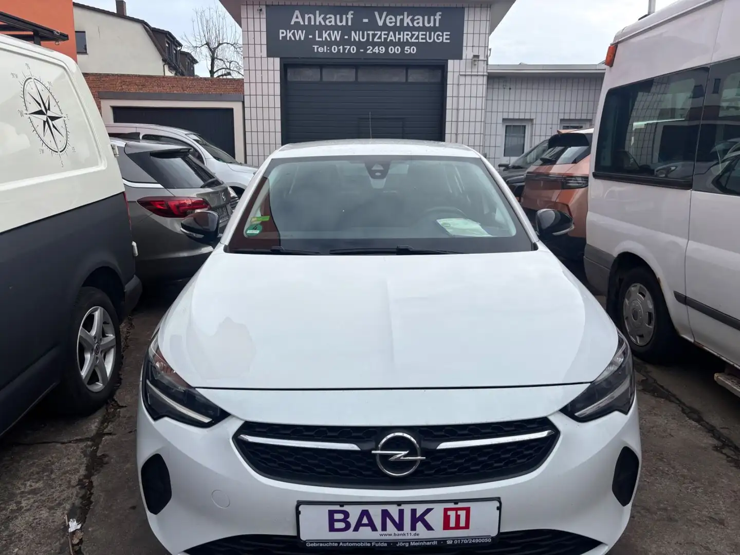 Opel Corsa F Edition KLIMA SITZHEIZUNG MULTI 1 HD ! Weiß - 1