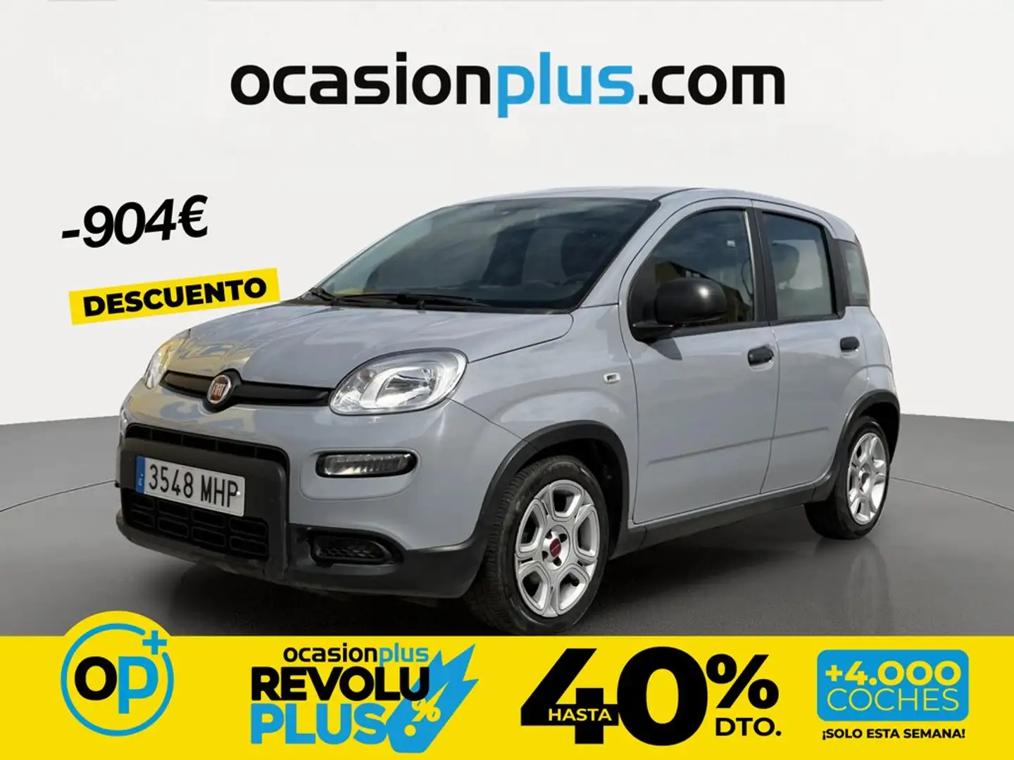 Fiat Panda 1.0 Gse Hybrid Gris - 1