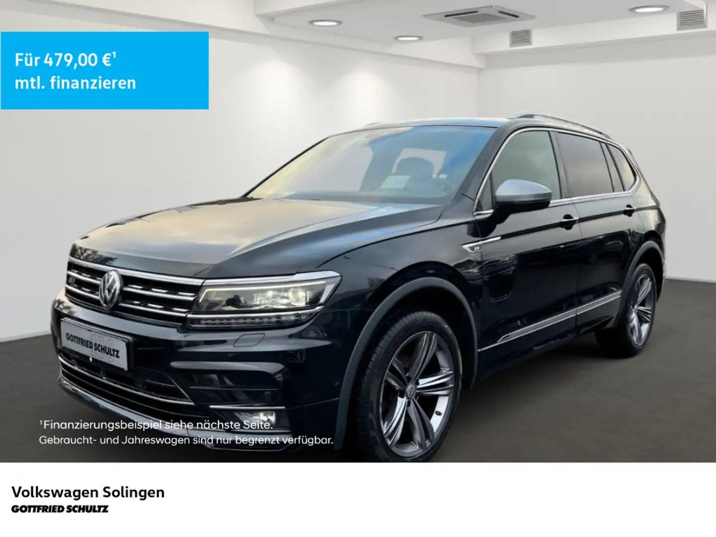 Volkswagen Tiguan Allspace 1.5 TSI Comfortline AHK HUD Pano Area View Schwarz - 1