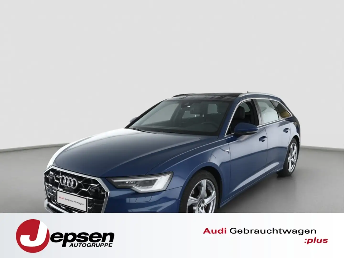 Audi A6 Avant Design S line 50 TDI qu. tiptr. PANO Blau - 1