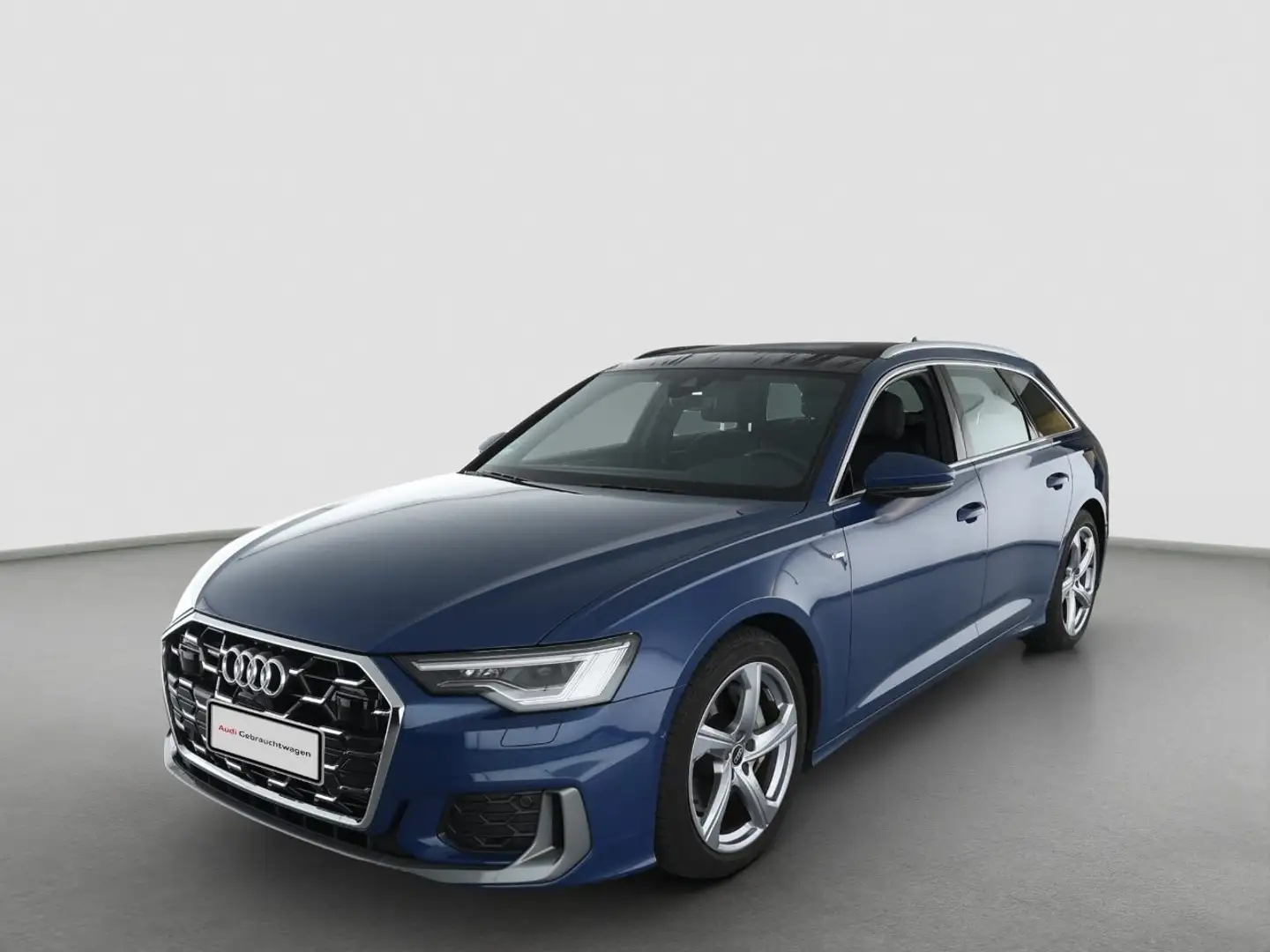 Audi A6 Avant Design S line 50 TDI qu. tiptr. PANO Blau - 2