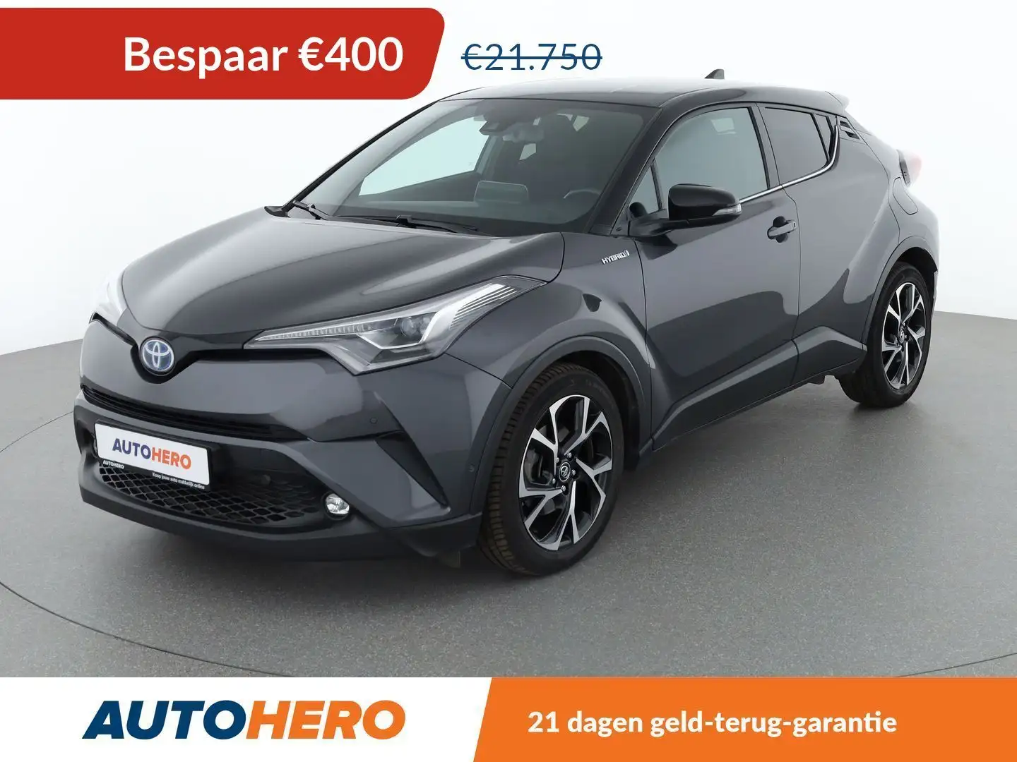 Toyota C-HR 1.8 Hybrid Club Grijs - 1