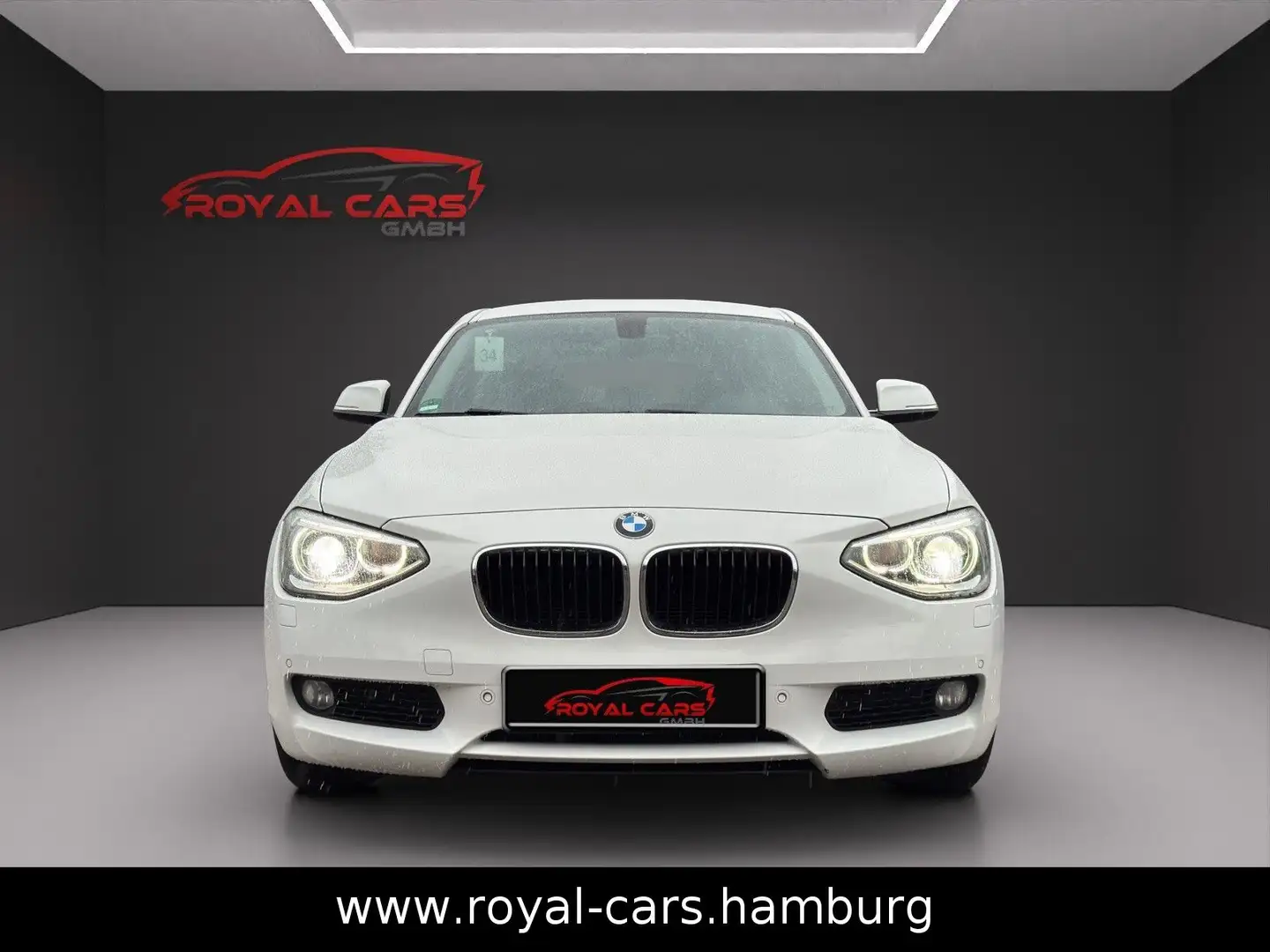 BMW 116 i NAVI*KLIMA*LED*PDC*II.HAND*AUTOMATIK ! Blanc - 2
