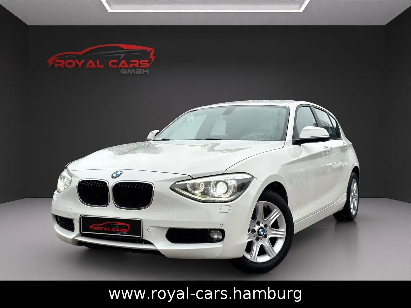 BMW 116 i NAVI*KLIMA*LED*PDC*II.HAND*AUTOMATIK ! Blanc - 1