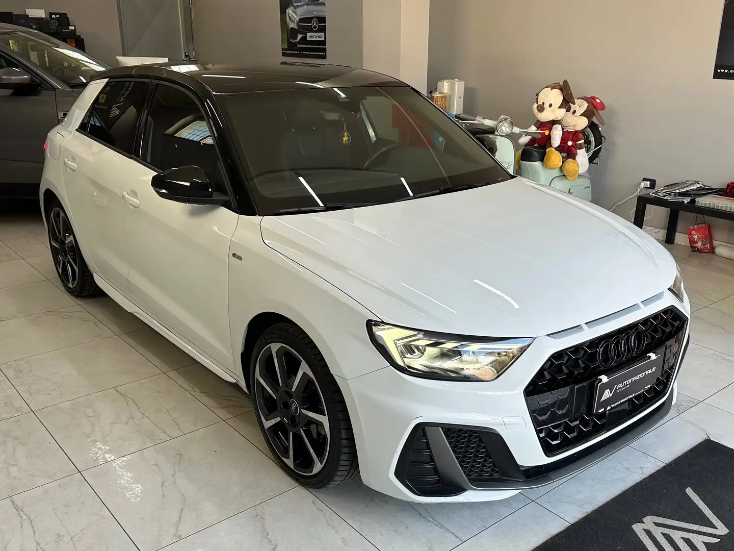Audi A1 Sportback 30 tfsi S Line Edition 116cv s-tronic Bianco - 2