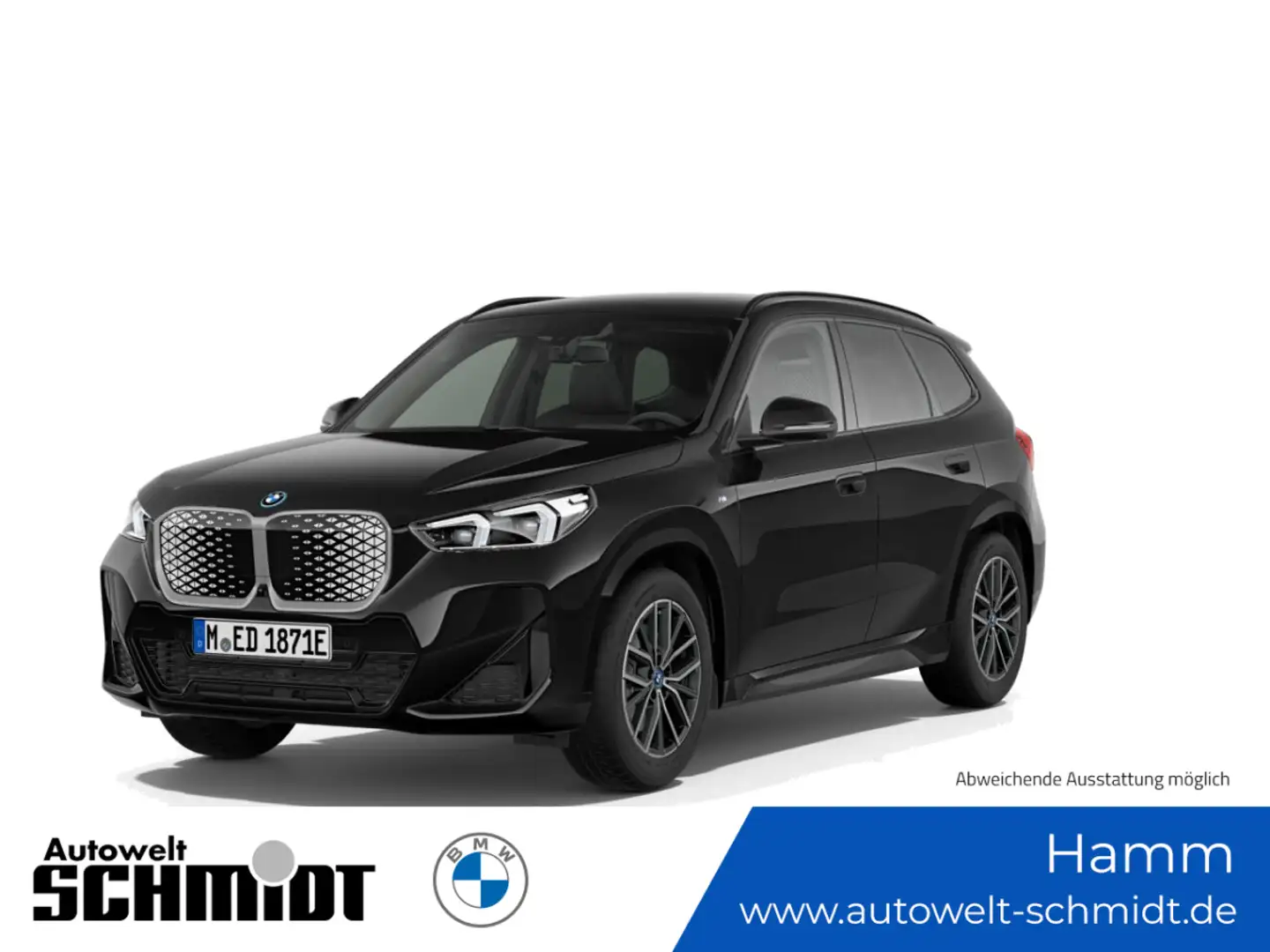 BMW iX1 eDrive20 ELEKTRO M Sportpaket UPE 62.670 EUR Schwarz - 1
