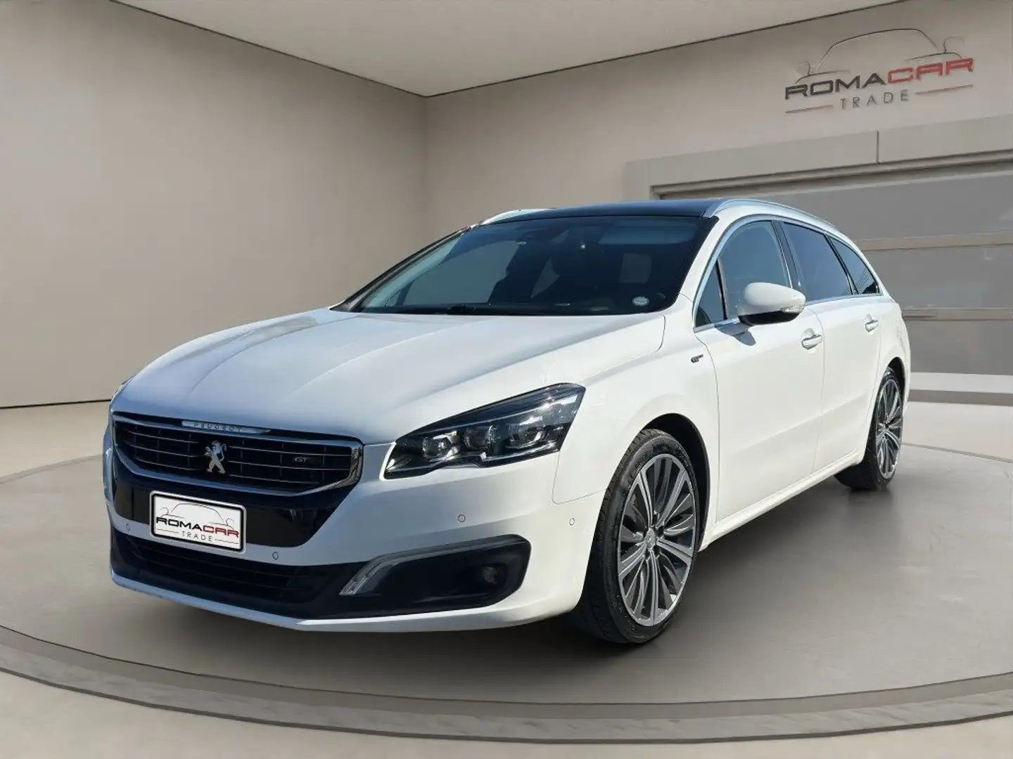 Peugeot 508 BlueHDi 180 EAT6 S&S SW GT LINE TETTO Bianco - 1