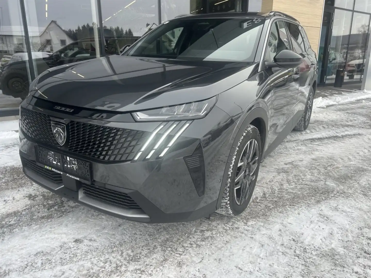 Peugeot 5008 ALLURE Hybrid 145 e-DCS6 Schwarz - 1