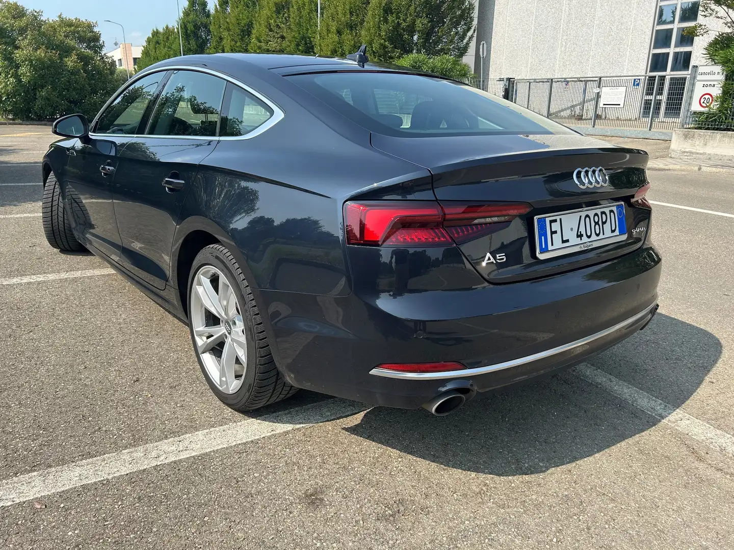 Audi A5 A5 2017 Sportback 2.0 TFSI g-tron 170cv Bleu - 2